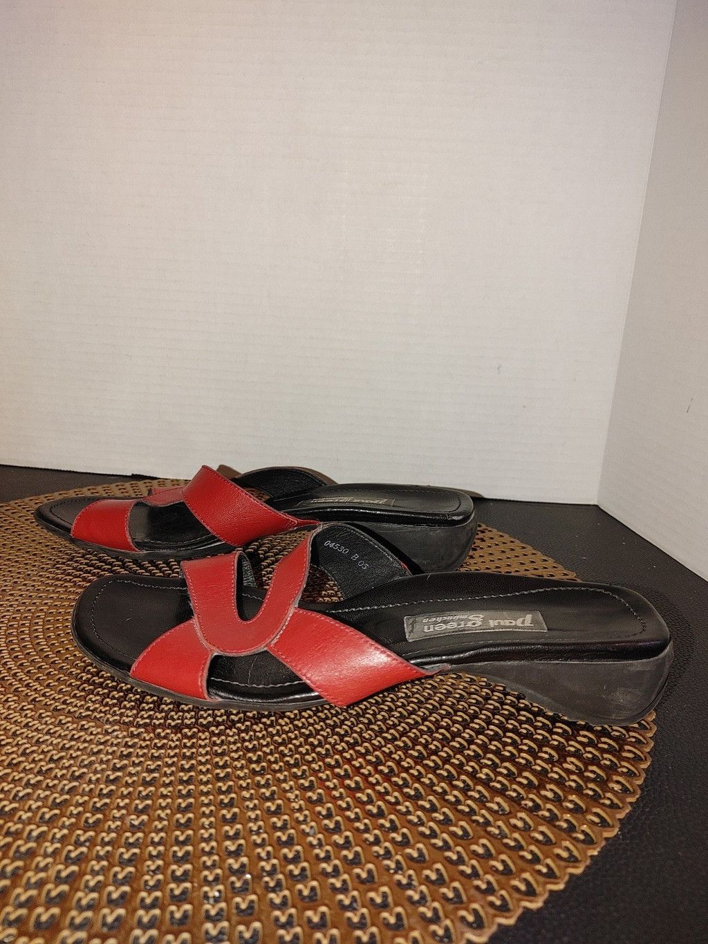 Other Paul Green Red Leather Slip-ons Size 5 Size US 5 / IT 35 - 1 Thumbnail