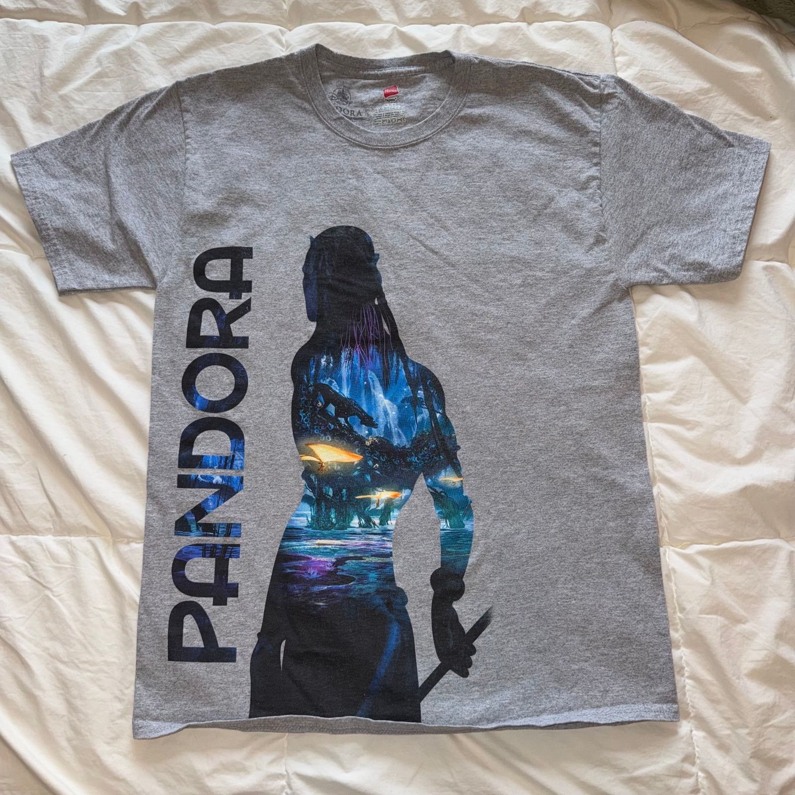Disney Disney Pandora Avatar T Shirt Mens L Gray Animal Kingdom Size US L / EU 52-54 / 3 - 1 Thumbnail