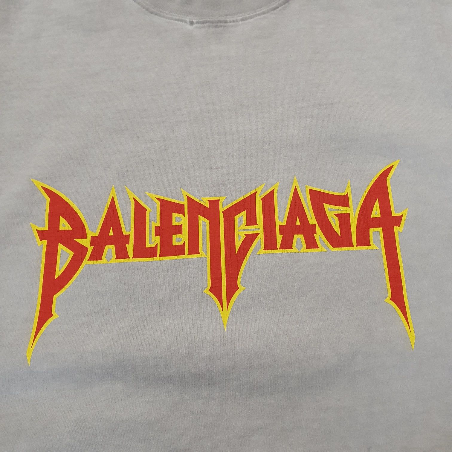 Balenciaga Balenciaga Metallica Tee RARE COLOR Size US M / EU 48-50 / 2 - 4 Thumbnail