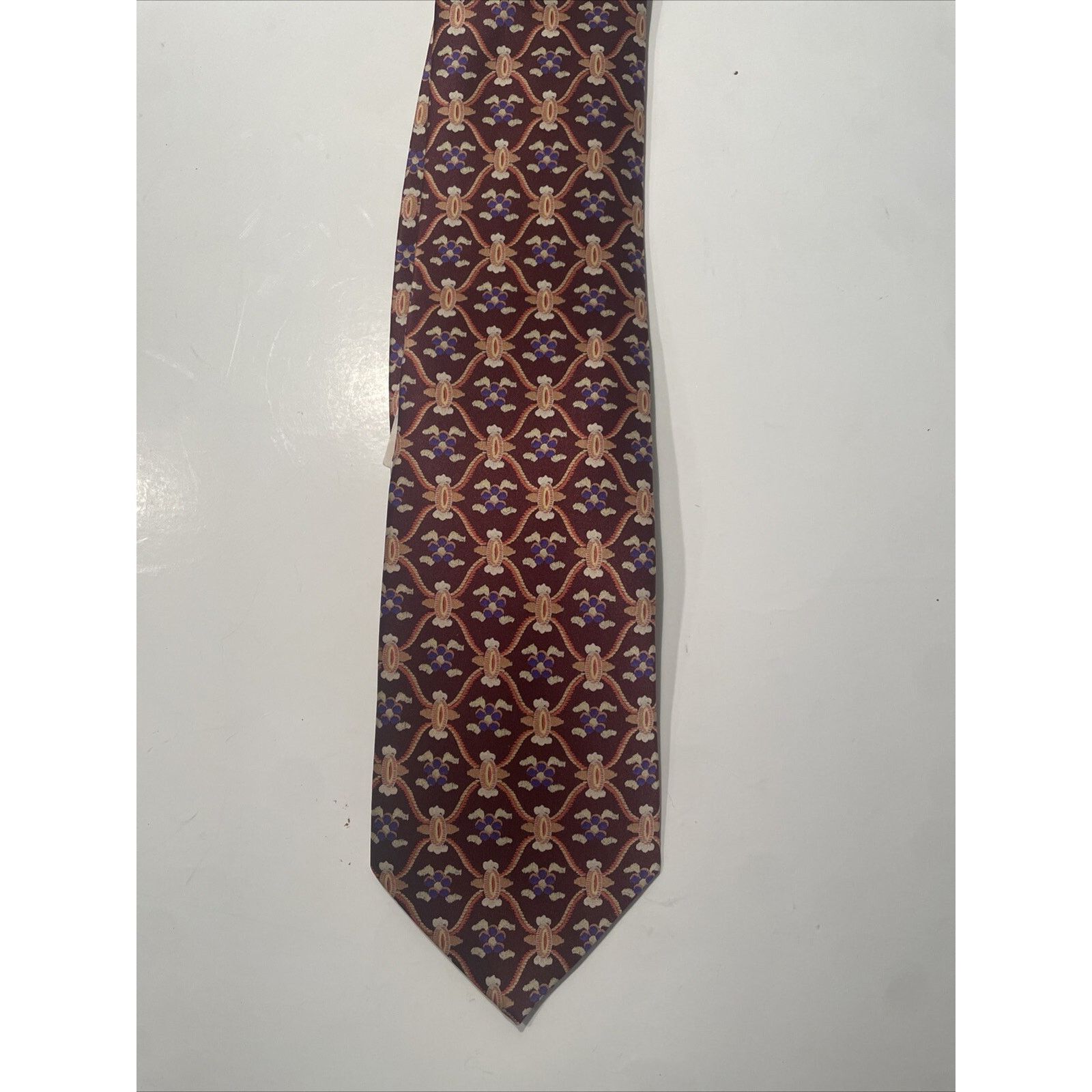 TED LAPIDUS TED LAPIDUS MEN'S Abstract SILK MULTICOLOR NECKTIE HANDMADE Size ONE SIZE - 1 Thumbnail