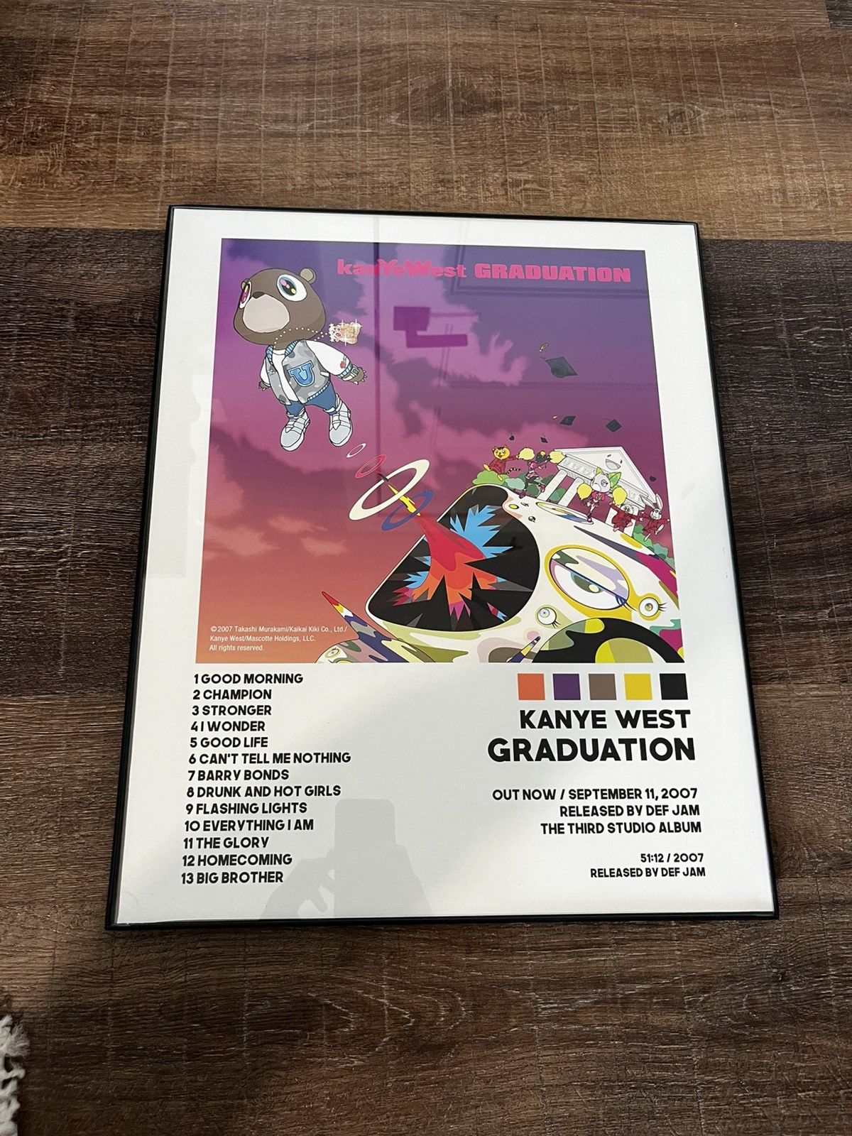 Kanye West Kanye Graduation Posted Size ONE SIZE - 1 Thumbnail