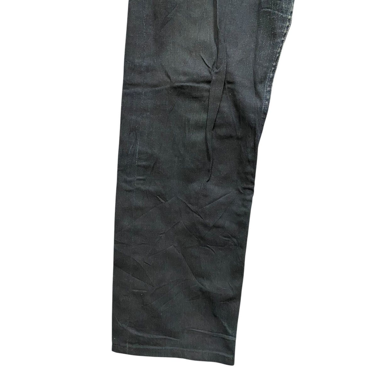 Lanvin Vintage Lanvin X Acne Studio Super Black Denim 12OZ Size US 33 - 6 Thumbnail