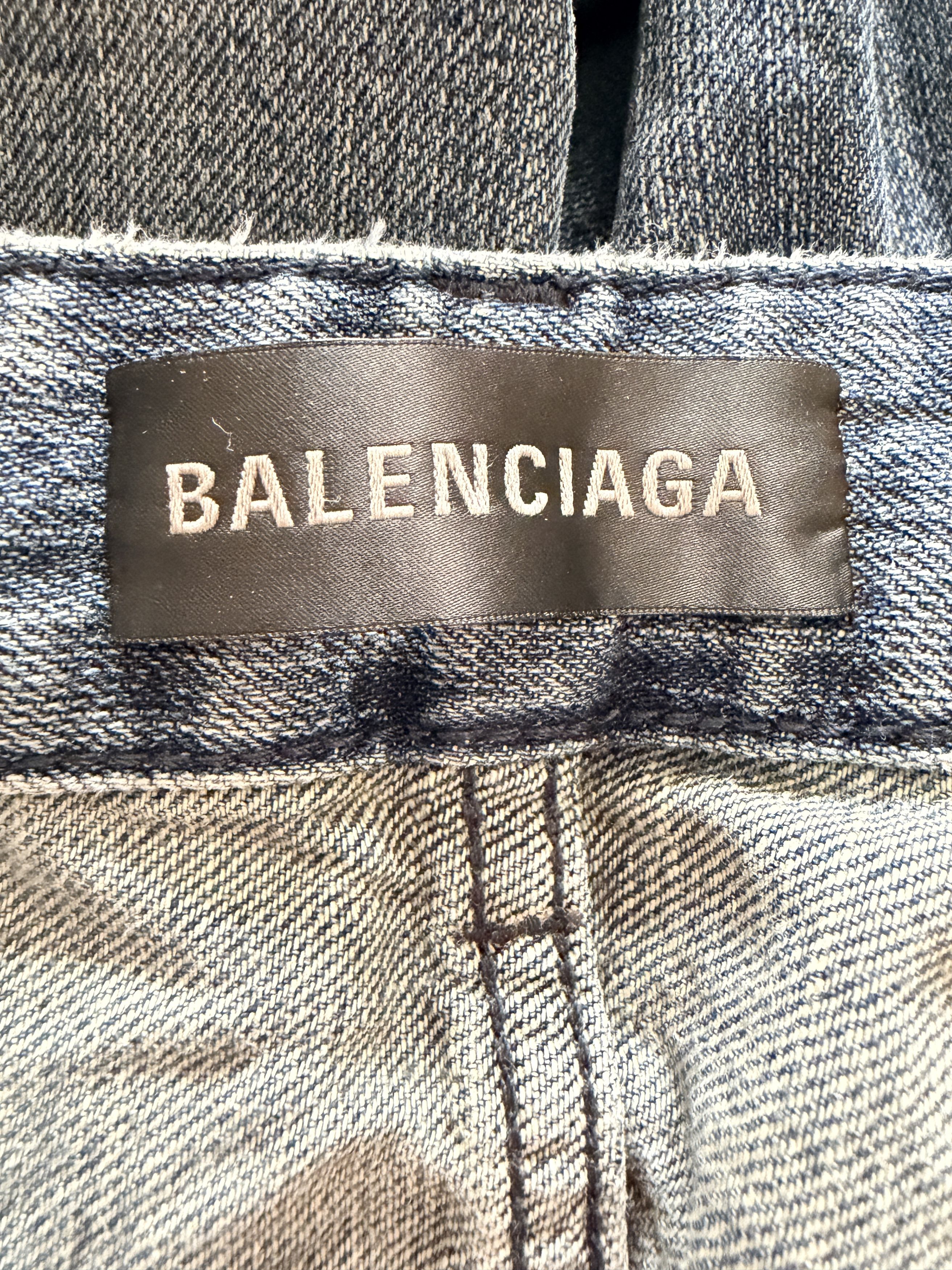Balenciaga Balenciaga Flared Denim Jeans Blue Size US 38 / EU 54 - 6 Thumbnail