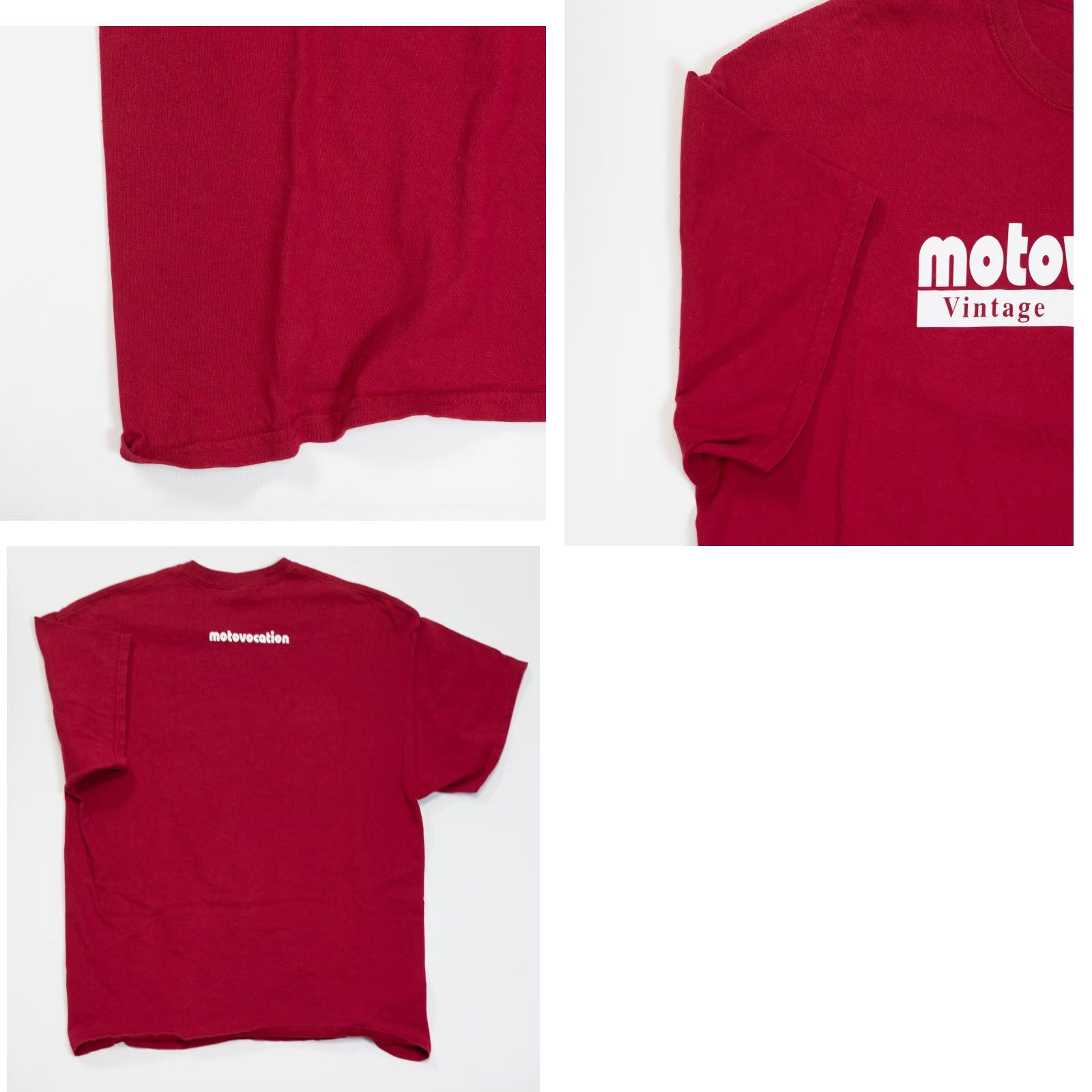 Gildan VINTAGE Gildan T-Shirt XL Red Biker Motorcycle USA Logo 2000s 24x28 Mens Short Sleeve Crew Neck Motovocation Size XL Red Logo Approximately 24x28 Size US XL / EU 56 / 4 - 8 Thumbnail