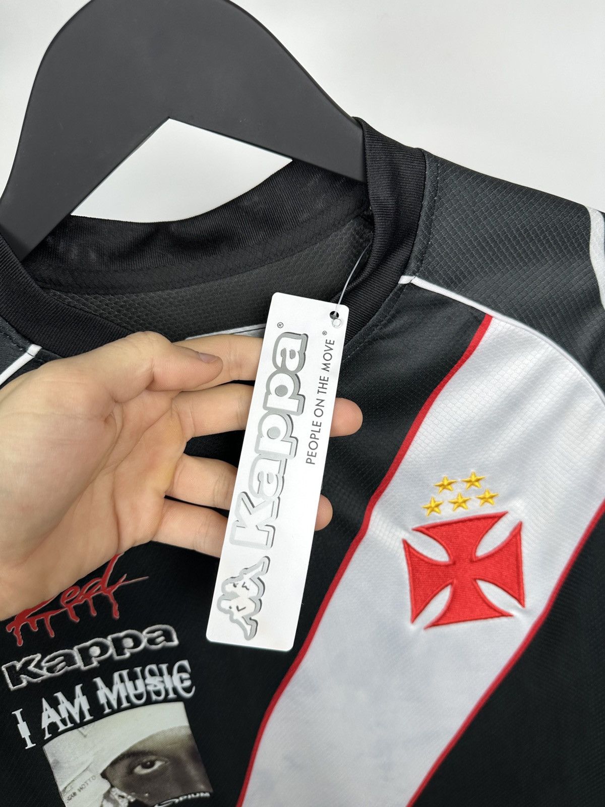 Kappa Playboy Carti x Vasco da Gama Jersey Football Custom T Shirt Size US M / EU 48-50 / 2 - 13 Thumbnail