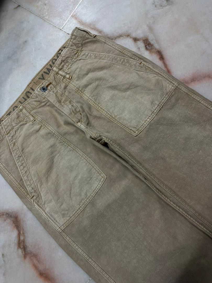 Vintage 💥 Go To Hollywood Baker Pants 90s Sick Faded Y C C Logo Size US 30 / EU 46 - 6 Thumbnail