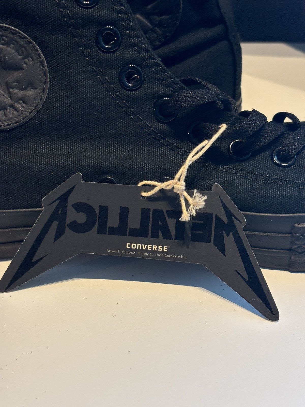 Converse 2008 Metallica Black Album x Converse Size US 8.5 / EU 41-42 - 2 Thumbnail