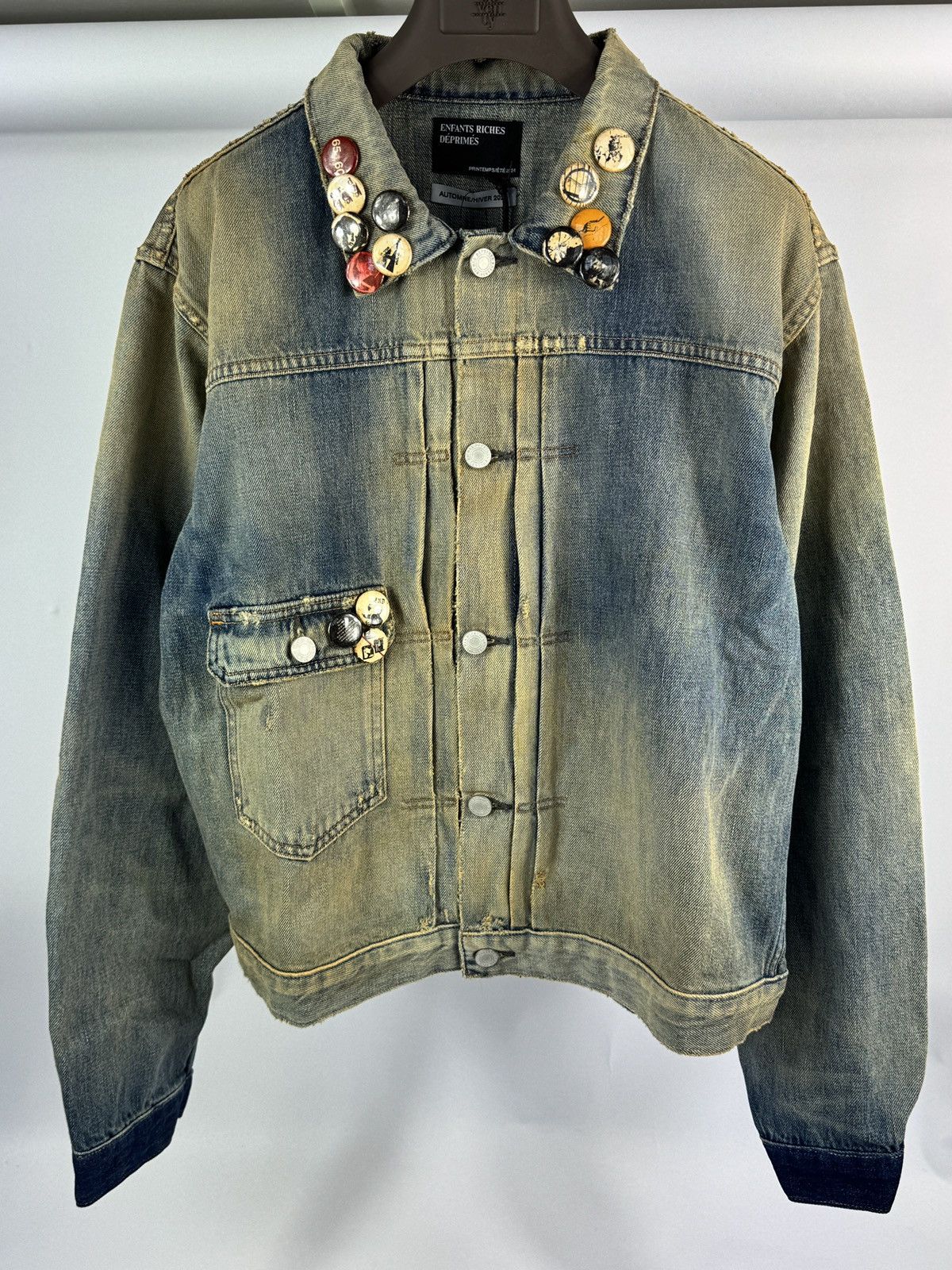 Enfants Riches Deprimes TYPE VII RUSTY DENIM JACKET Size US L / EU 52-54 / 3 - 1 Thumbnail