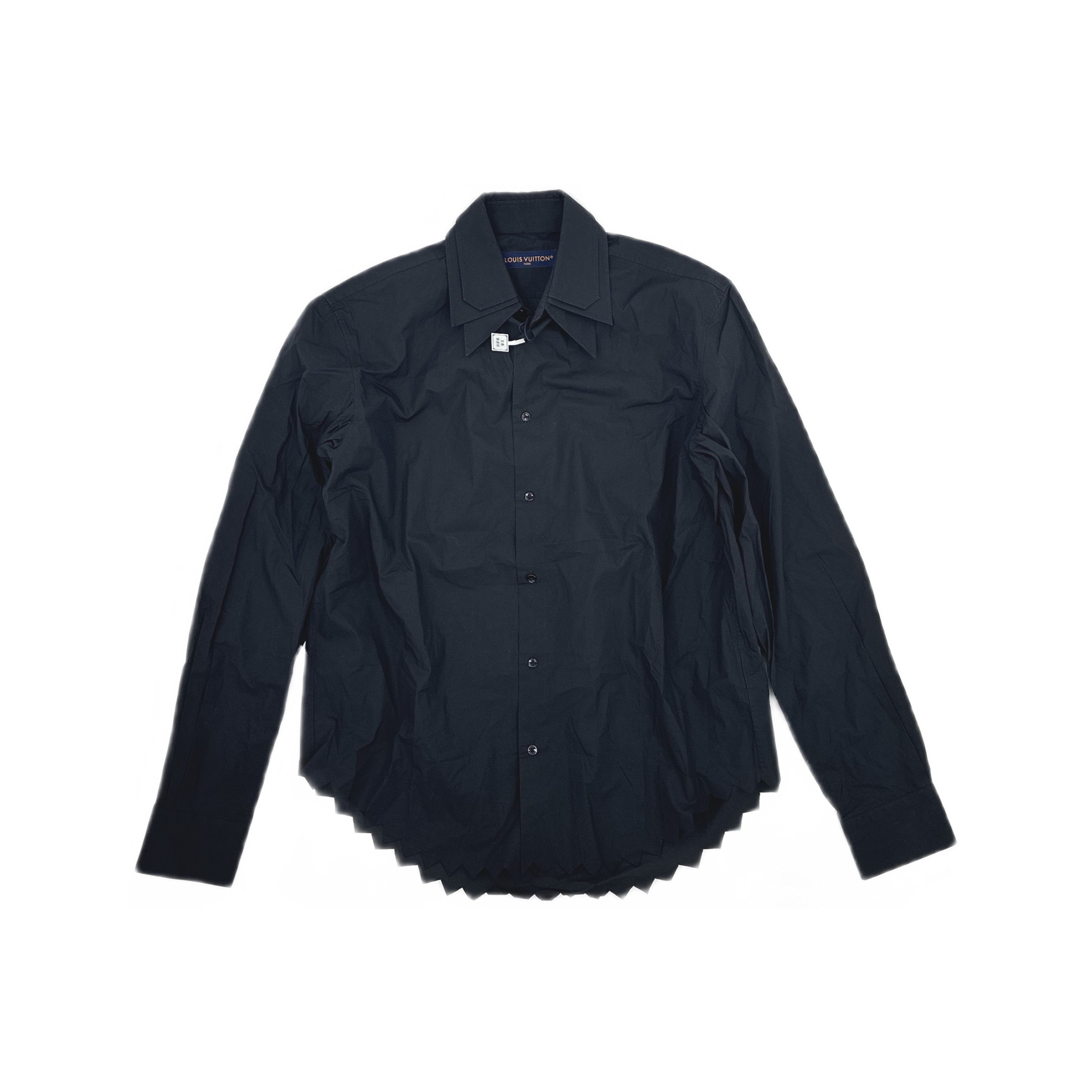 Louis Vuitton Louis Vuitton Iconic Collars Jagged Hem Shirt XS Size US XS / EU 42 / 0 - 1 Thumbnail