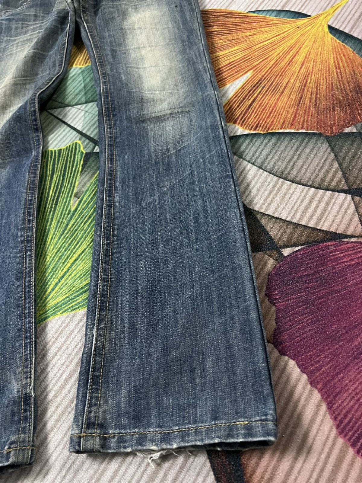 Japanese Brand 💥Classical Japanese Brand Distress Jean Size US 30 / EU 46 - 8 Thumbnail