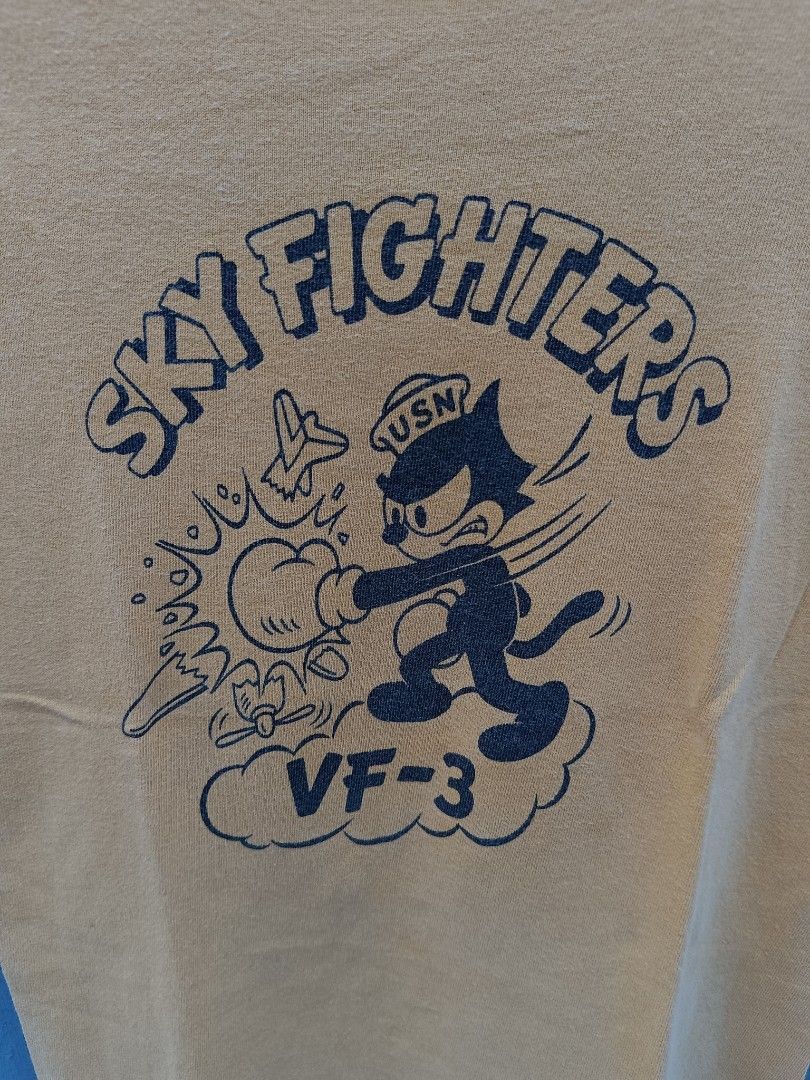 The Real McCoy's × Vintage Real McCoy Felix the cat single stitch T-shirt Size US S / EU 44-46 / 1 - 3 Thumbnail
