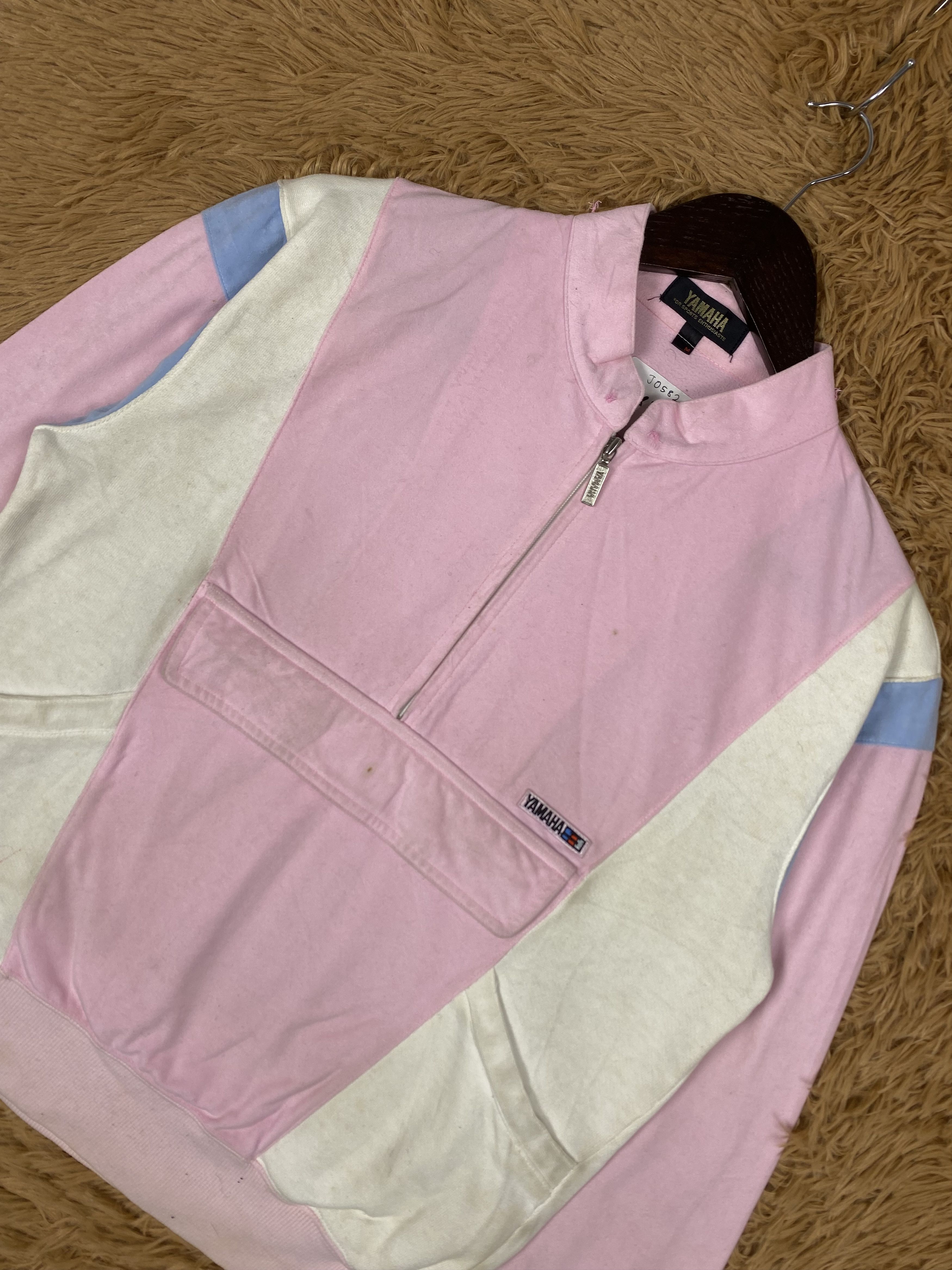 Yamaha Vintage Yamaha Halfzipper Jacket DJ0582 Size US M / EU 48-50 / 2 - 2 Thumbnail