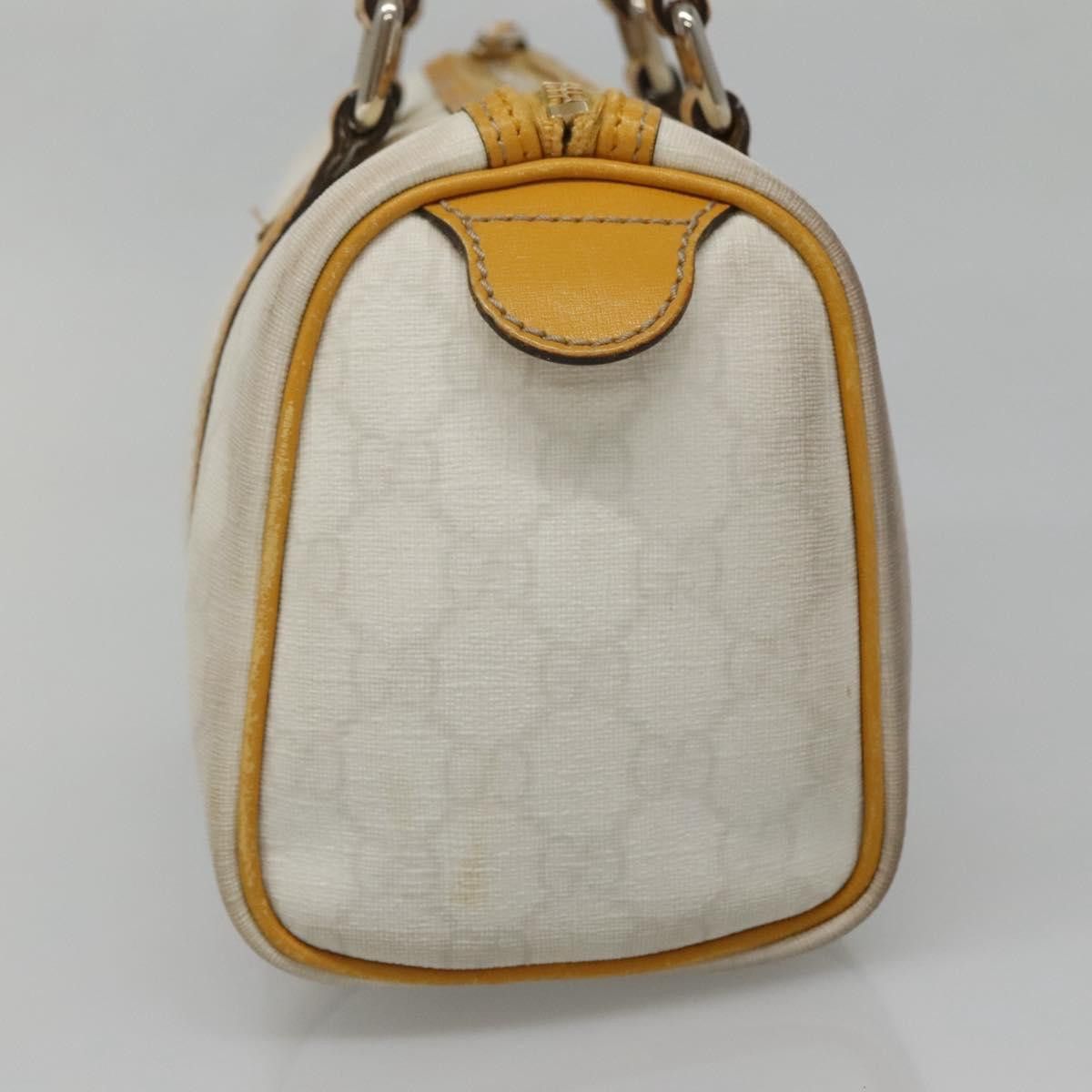 Gucci GUCCI GG Supreme Hand Bag Pvc White Gold Size ONE SIZE - 5 Thumbnail