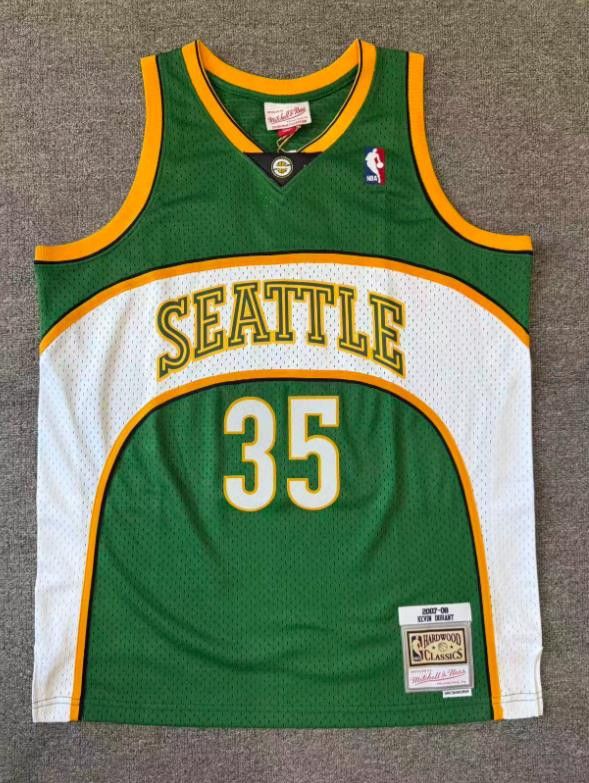 NBA 35 Kevin Durant Jersey Seattle SuperSonics Jersey Size US M / EU 48-50 / 2 - 1 Thumbnail