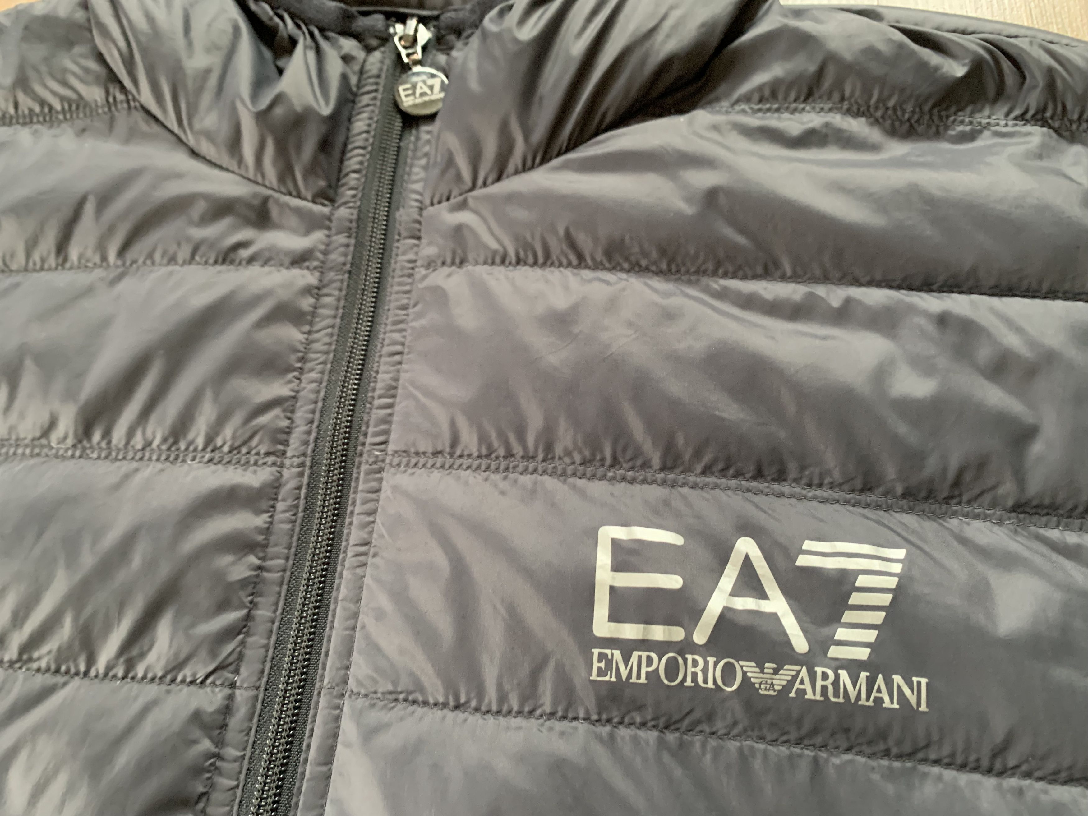 Armani × Armani Exchange Armani Exchange Light Down Quilted Hooded Jacket Size US M / EU 48-50 / 2 - 6 Thumbnail