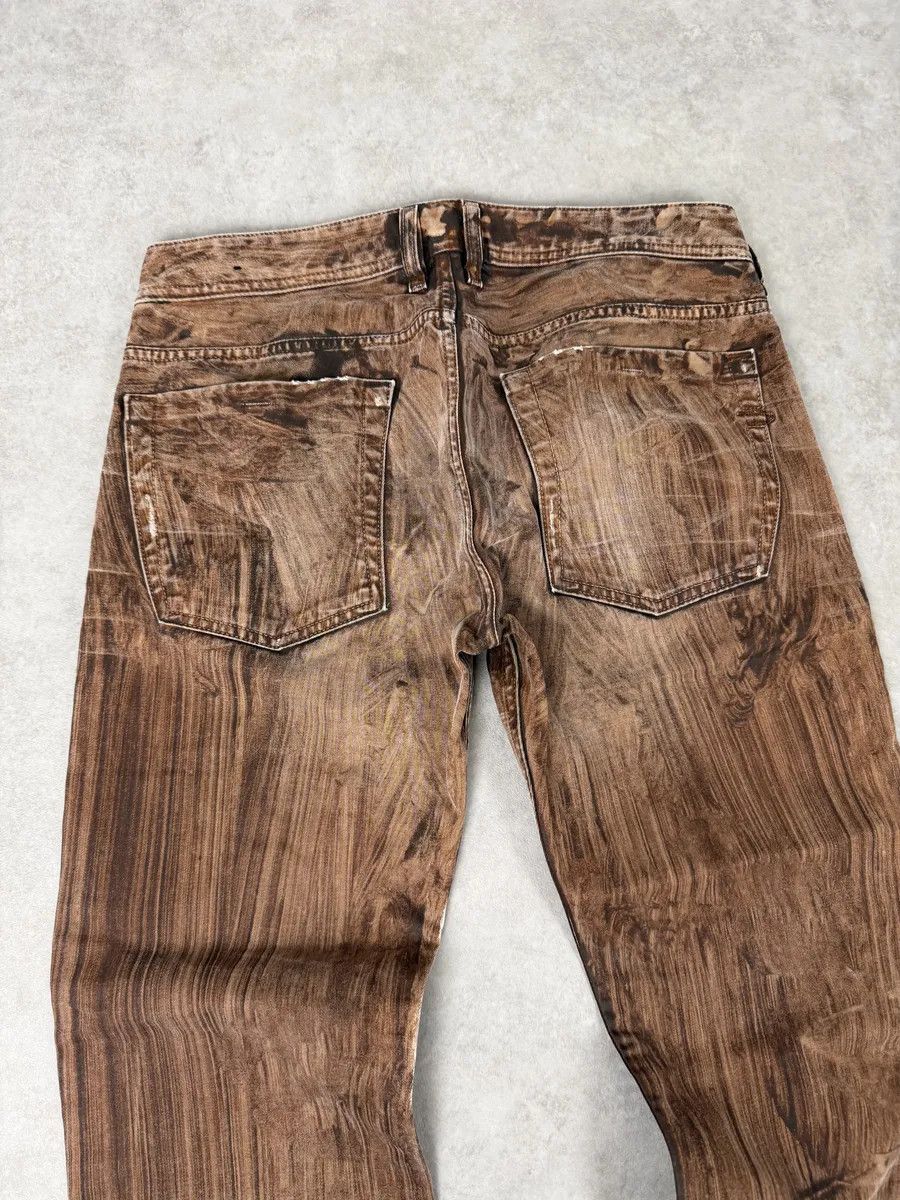 Diesel Diesel Abstract Painted Effect Brown Gradient Denim Jeans Size US 31 - 6 Thumbnail