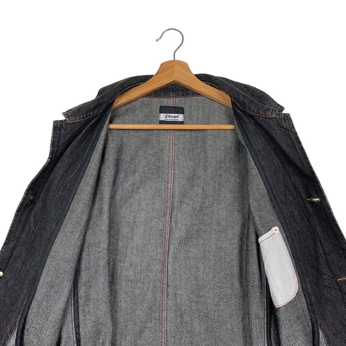 Japanese Brand Japanese Brand Power To The People Denim Jacket Size US L / EU 52-54 / 3 - 12 Thumbnail