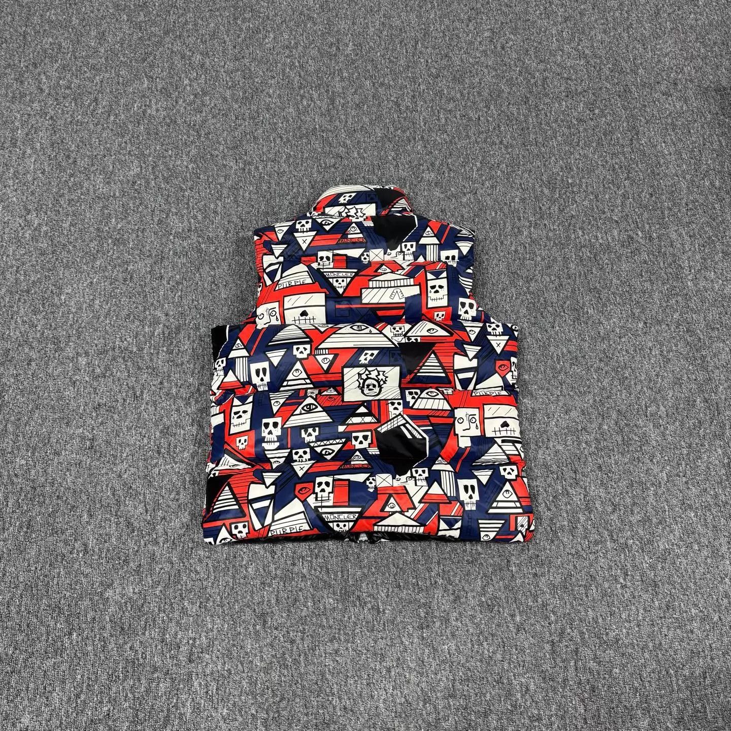 Moncler Moncler Comic Colorblock Limited Down Vest Size 3 99New Size US L / EU 52-54 / 3 - 2 Thumbnail