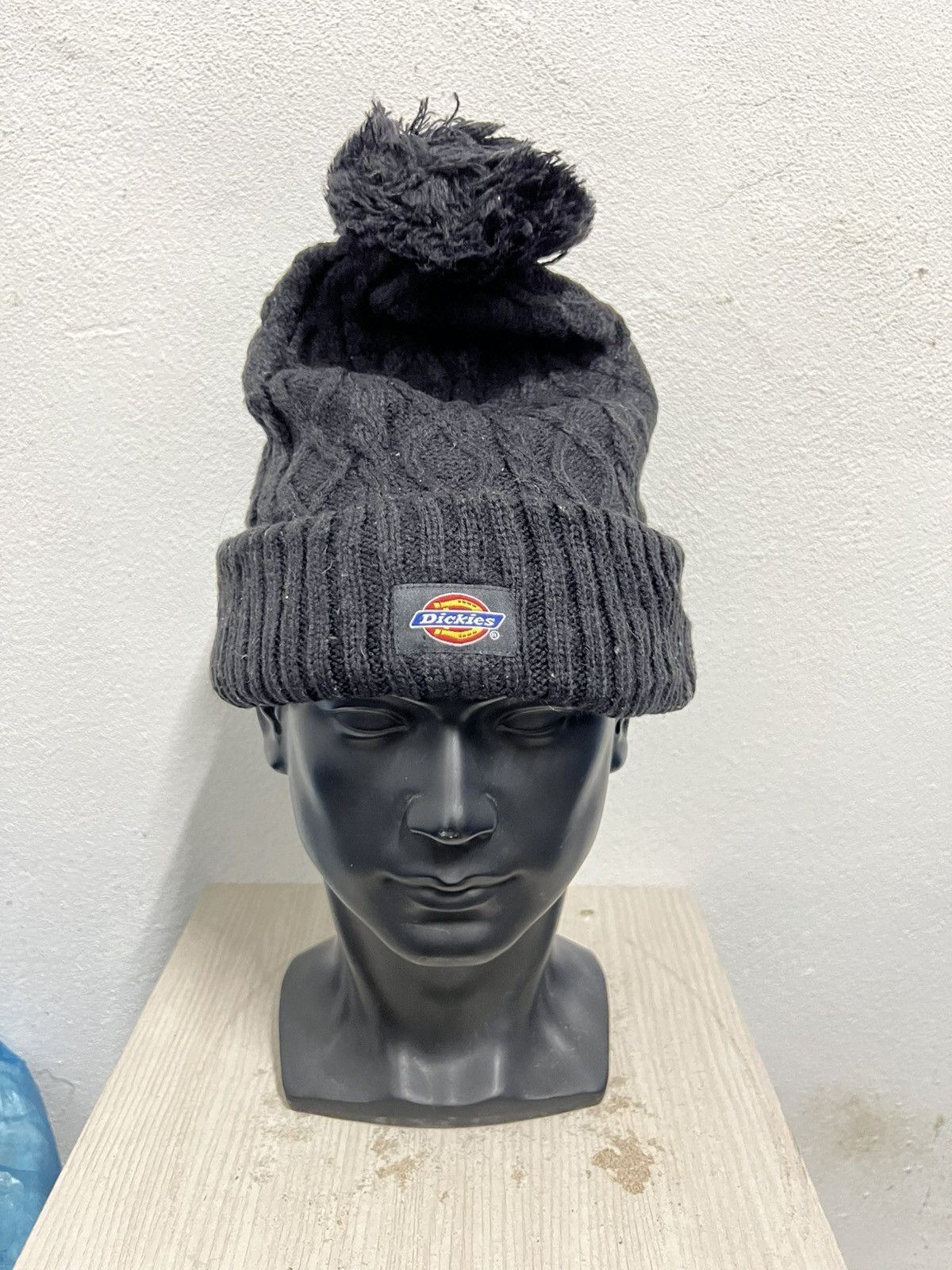 Dickies Vintage Dickies Big Logo knit Beanie Hat Size ONE SIZE - 2 Thumbnail