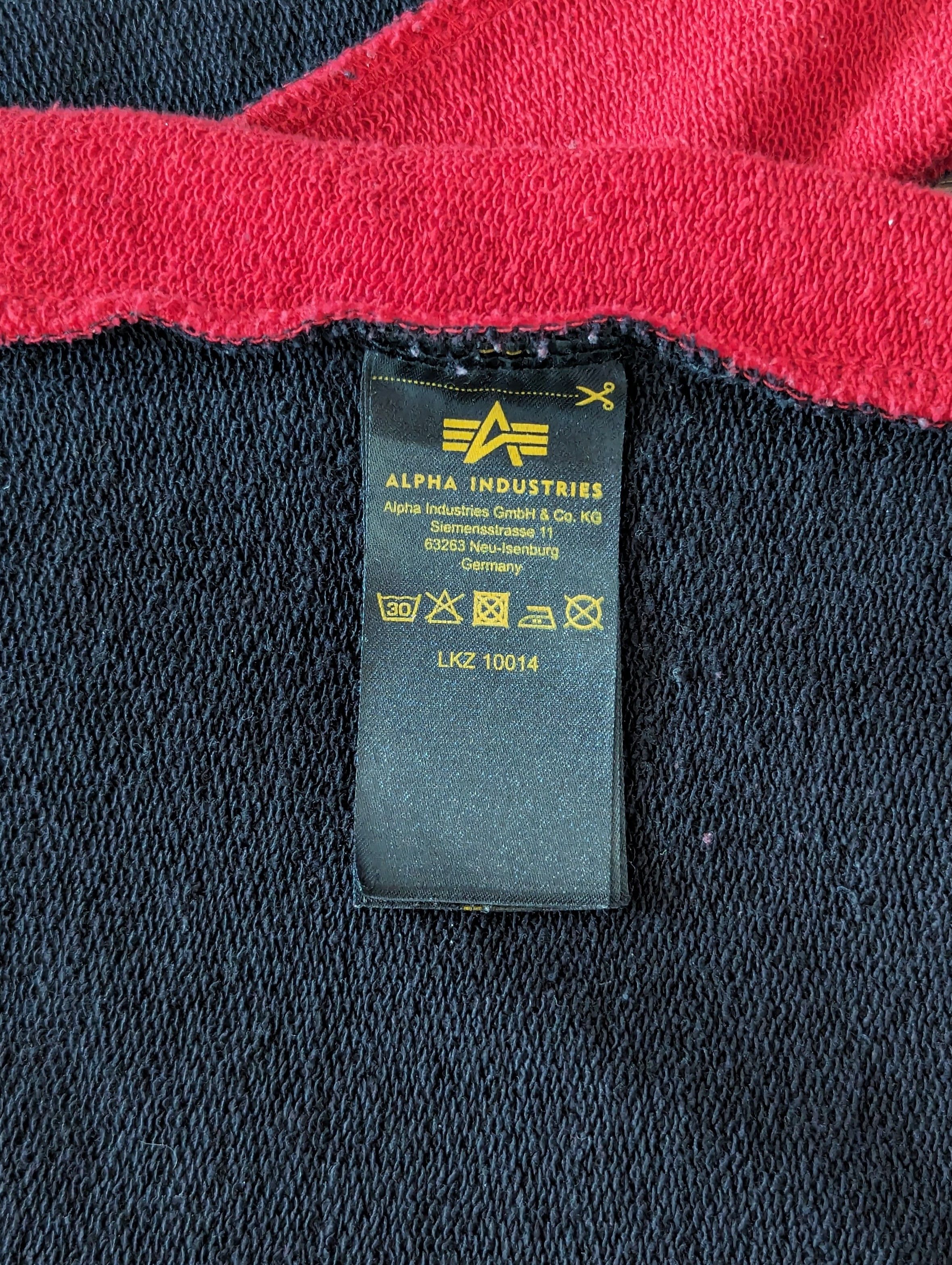 Alpha Industries Alpha Industries Men's Hoodie With Stripes On The Sides XL Size US XL / EU 56 / 4 - 14 Thumbnail