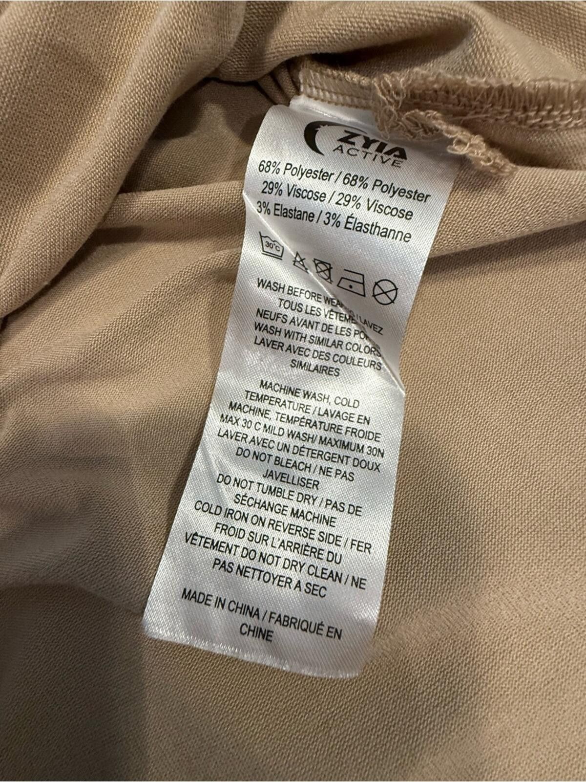 Other Zyia Active Warm Sand Monetery tan tank maxi dress SZ M Size M / US 6-8 / IT 42-44 - 9 Thumbnail