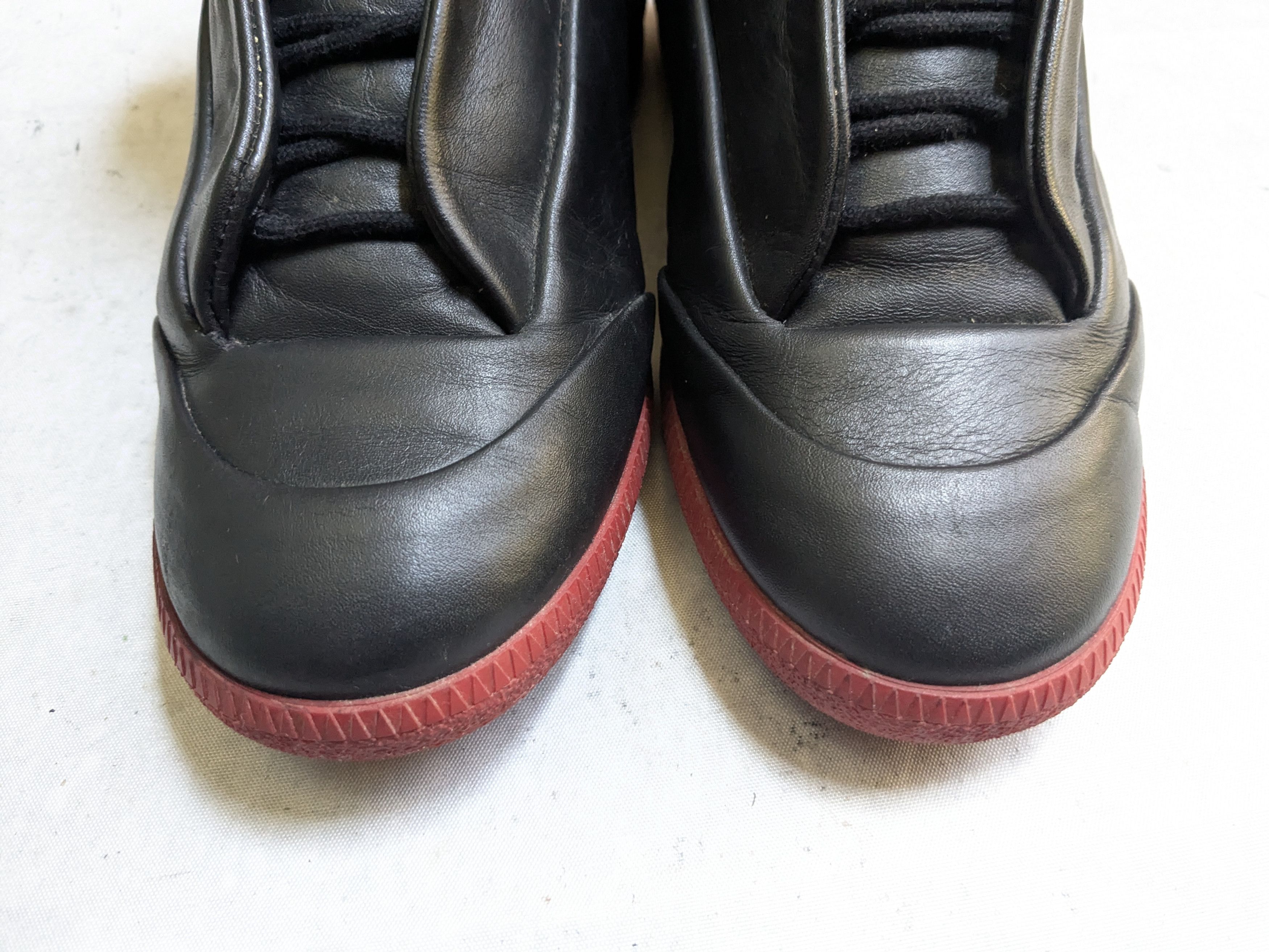 Maison Margiela Maison Margiela Future Sneakers Black Red 8 41 High Tops Size US 8 / EU 41 - 5 Thumbnail