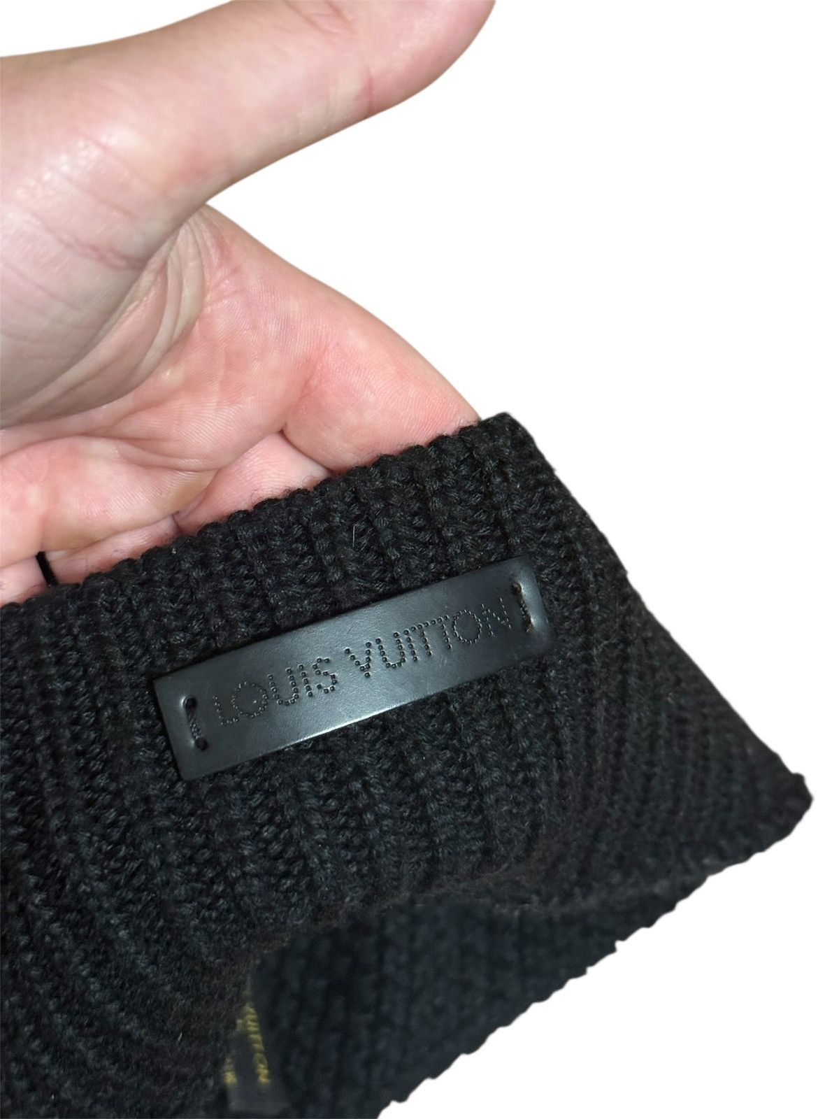 Louis Vuitton 🔥Louis Vuitton Knit Damier Wool Cashmere Beanie Hat/LV Hat Size ONE SIZE - 3 Thumbnail