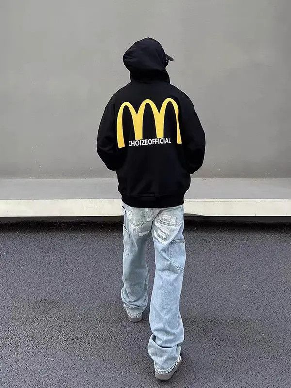 Japanese Brand Street Hip Hop Washed Ripped Wide Leg Jeans Size US 34 / EU 50 - 4 Thumbnail
