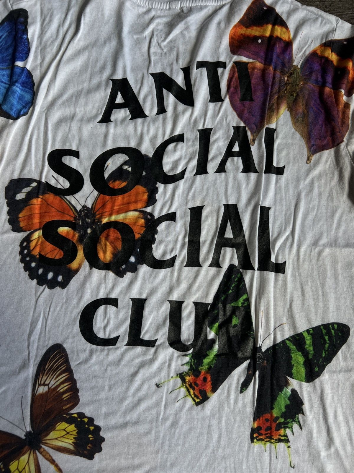Anti Social Social Club Anti Social Social Club Butterfly Tee Size US S / EU 44-46 / 1 - 3 Thumbnail