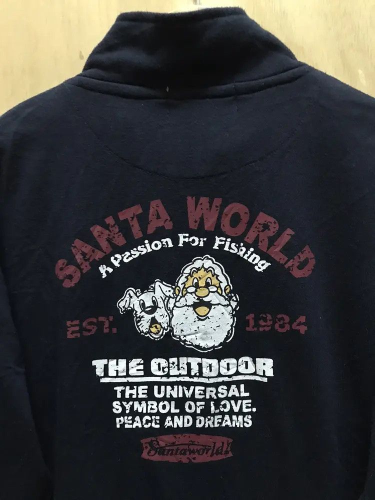 Vintage Vintage Santaworld Sweden Halfzipper Sweatshirts Size US M / EU 48-50 / 2 - 5 Thumbnail