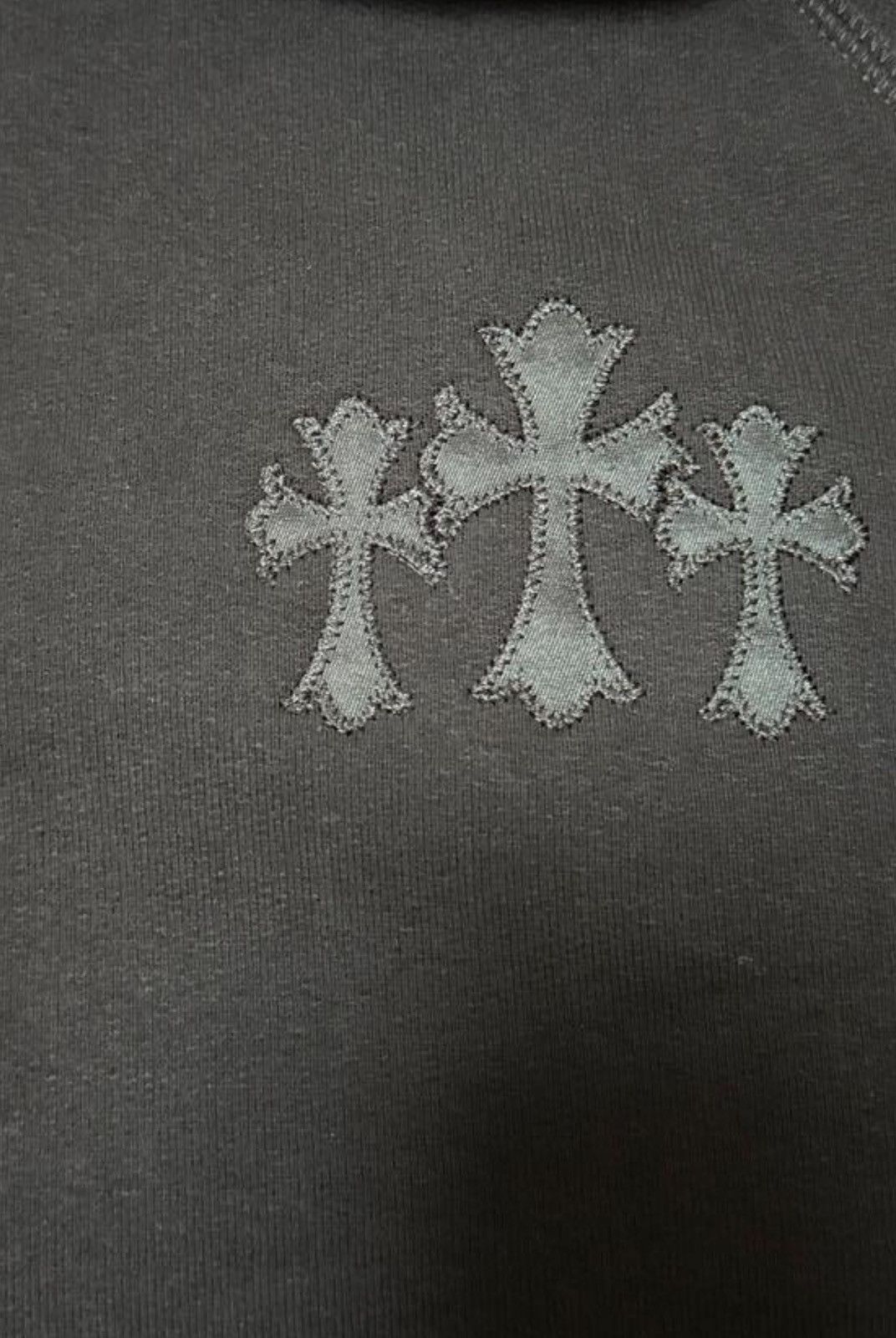 The latest work Chrome Hearts ynot Cemetery Cross Hoodie B
