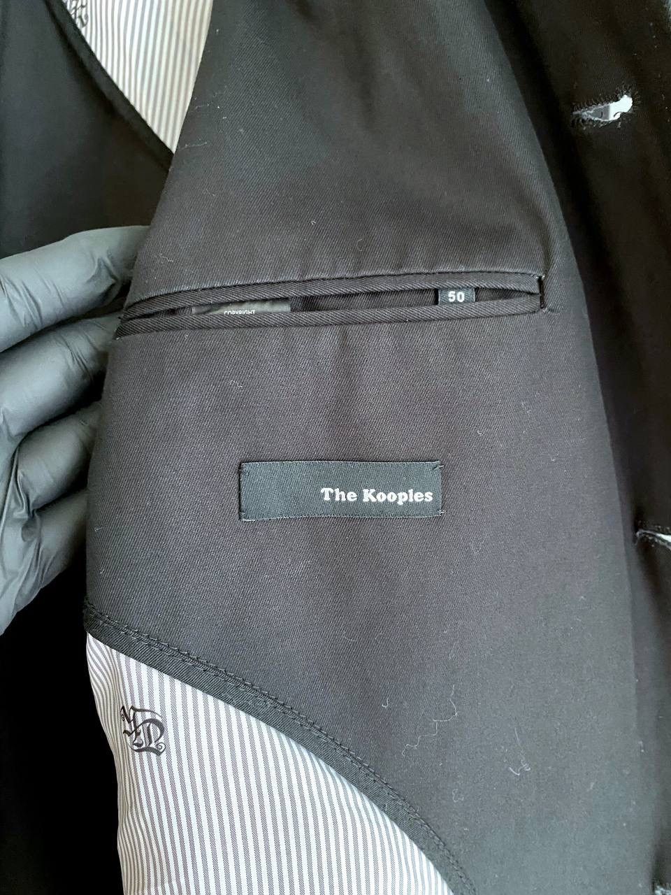 Designer × The Kooples The Kooples Men's Cotton Trench Coat With Leather Inserts, M Size US M / EU 48-50 / 2 - 15 Thumbnail