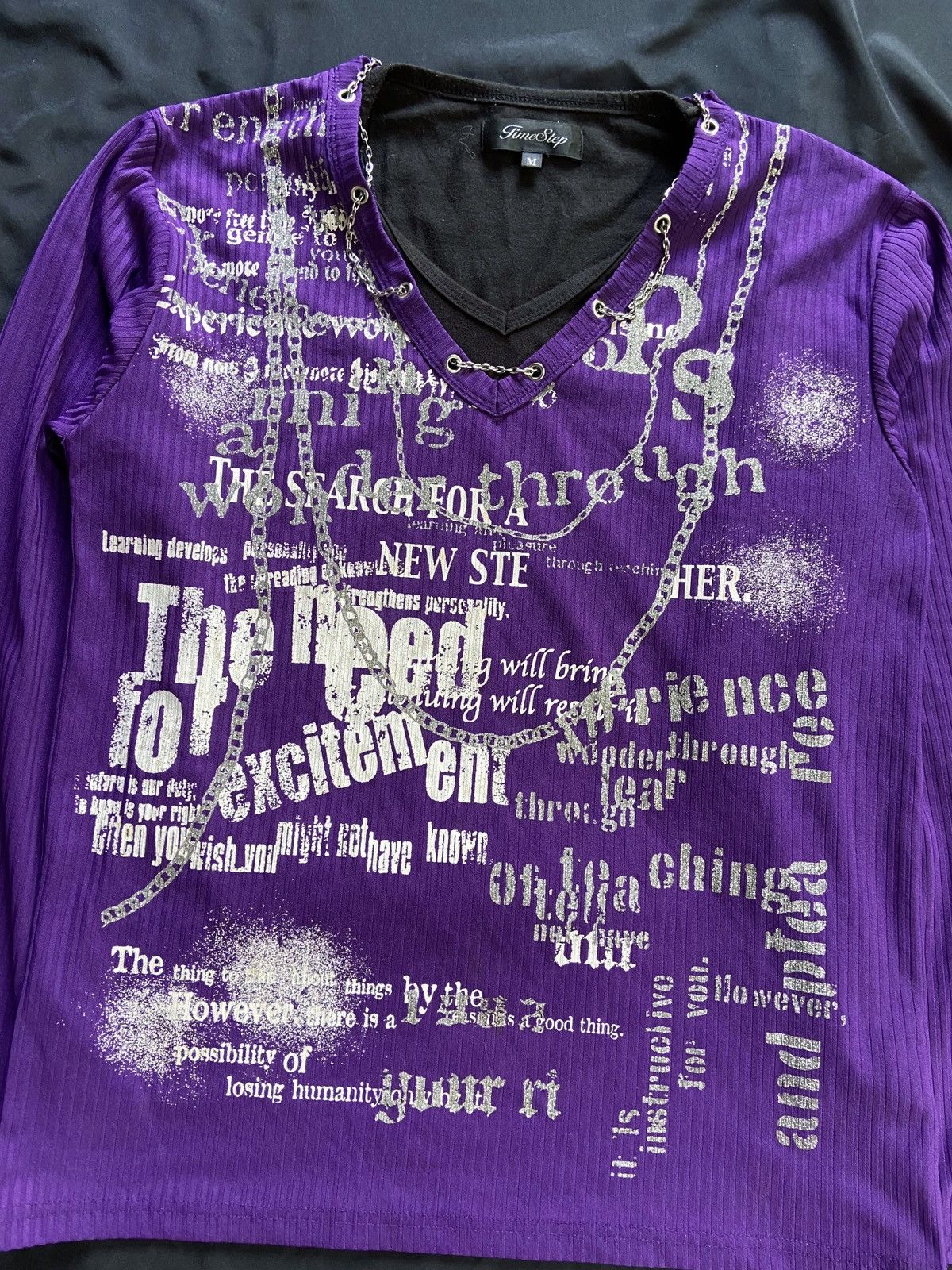 Isamu Katayama Backlash TIME STEP DOUBLE LAYER POEM LONG SLEEVE Size US M / EU 48-50 / 2 - 2 Thumbnail