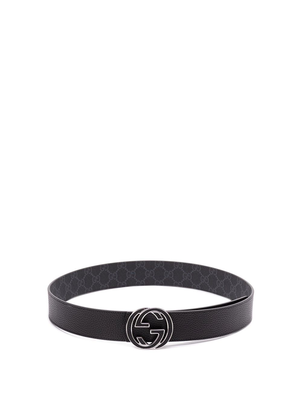 Gucci Reversible Belt With `Interlocking G` Buckle Size ONE SIZE - 1 Thumbnail