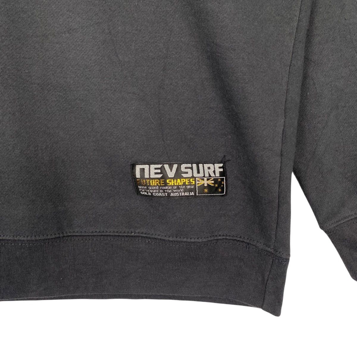 Vintage Vintage NEV Surfboard Sweatshirt Crewneck Black Size LL Size US L / EU 52-54 / 3 - 9 Thumbnail