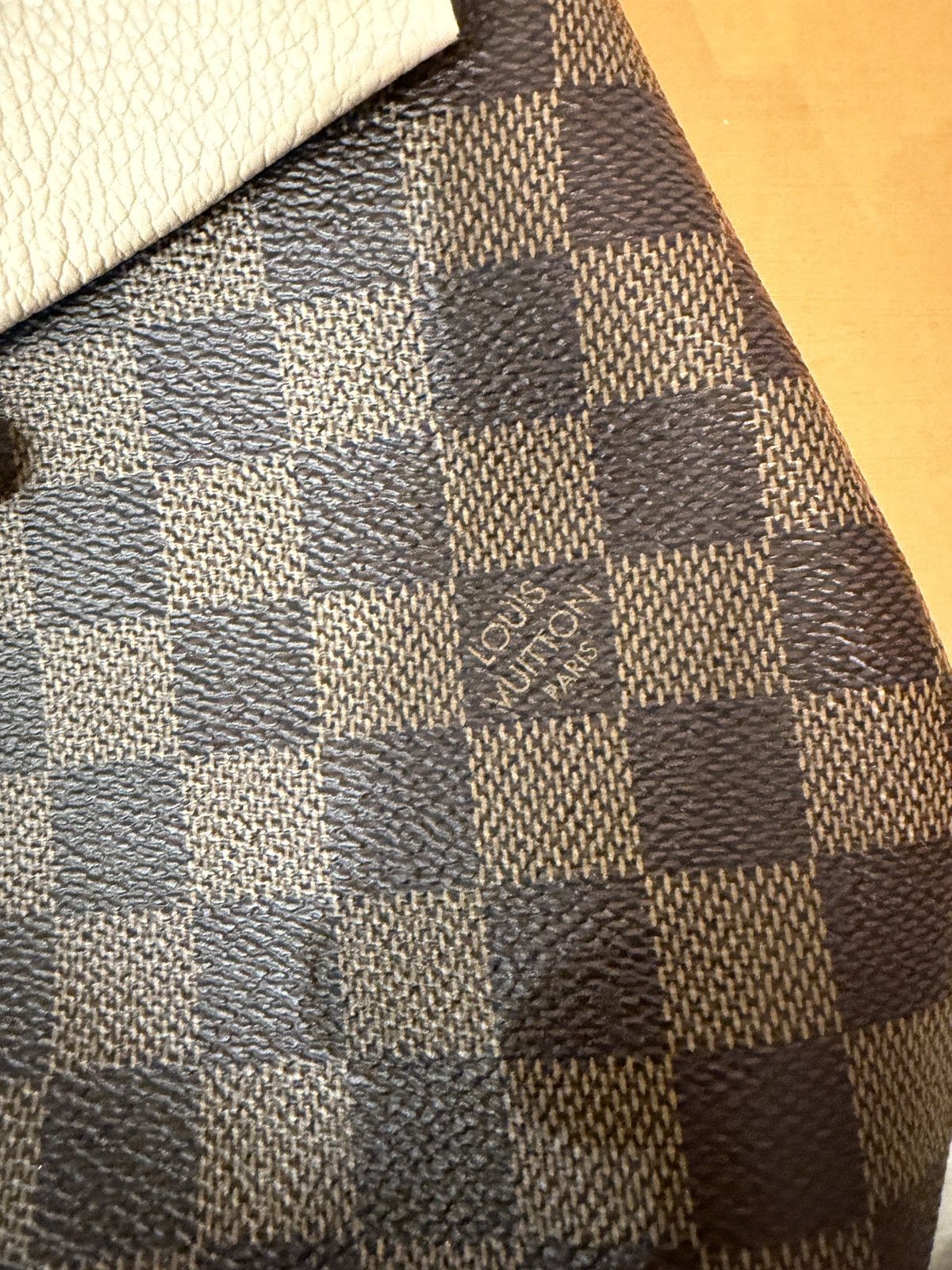 Louis Vuitton Louis Vuitton Clapton Damier Leather Backpack - Brown Size ONE SIZE - 12 Thumbnail