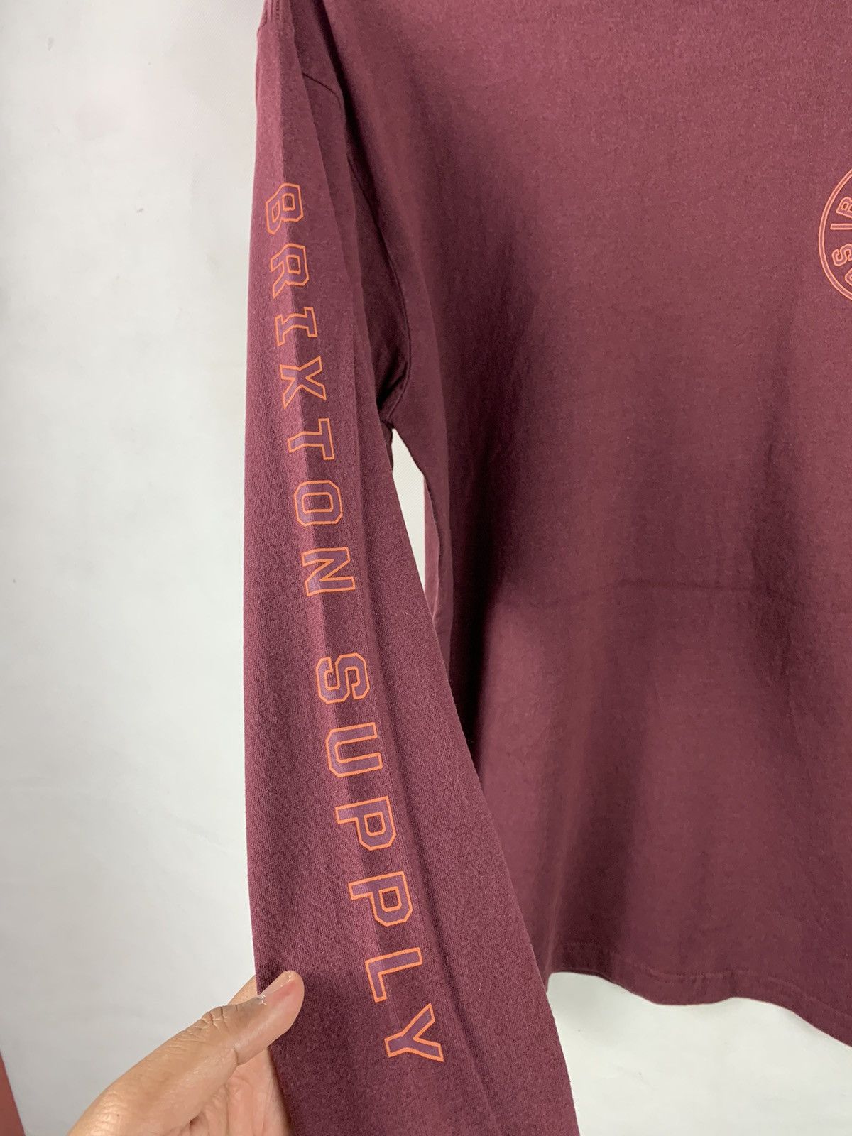 Brixton Steals! Brixton Mfg Trade Supply Longsleeves Tee Size US M / EU 48-50 / 2 - 5 Thumbnail