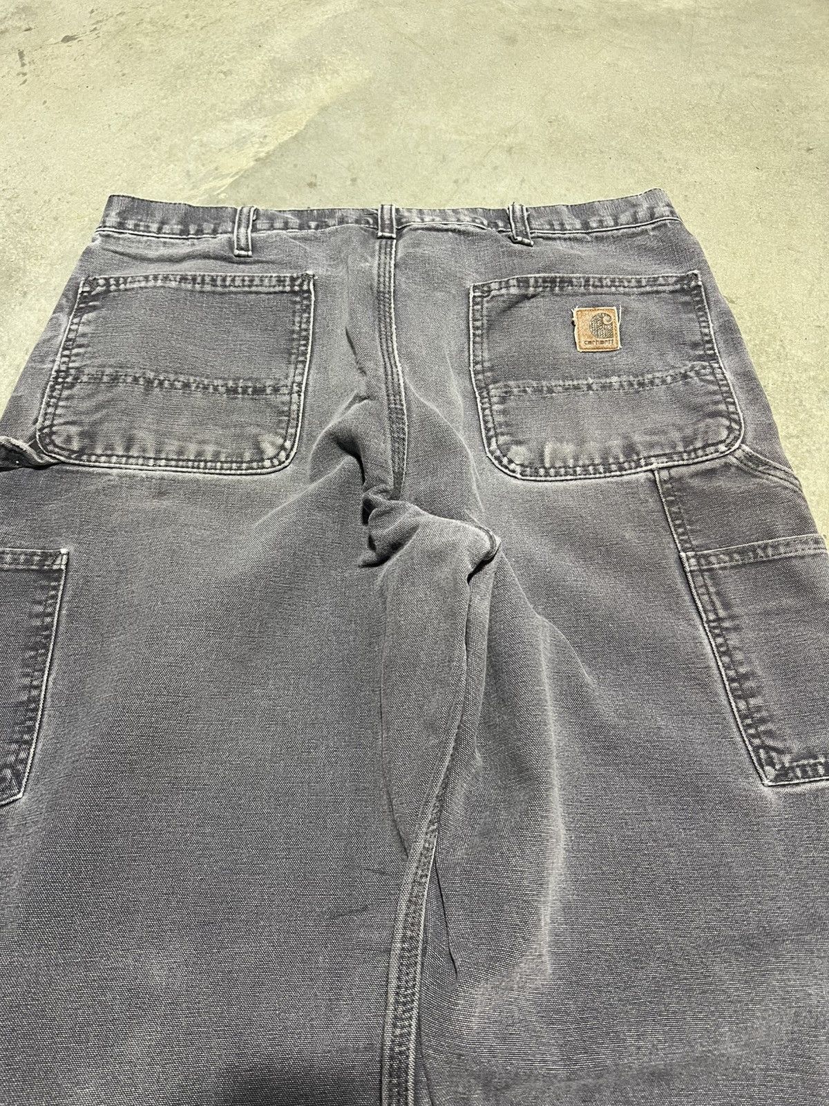 Carhartt × Vintage Vintage Faded Purple Carhartt Baggy Pants Size US 34 / EU 50 - 3 Thumbnail