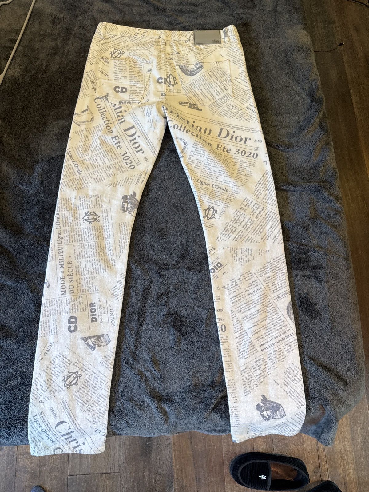 Dior Dior newspaper jeans Size US 30 / EU 46 - 4 Thumbnail