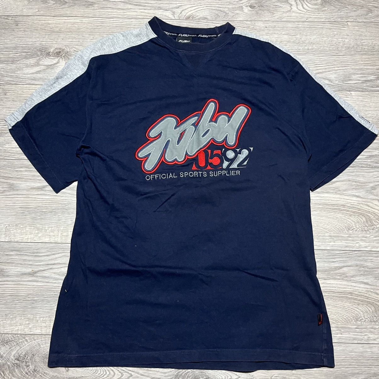 Japanese Brand Fubu Vintage T-shirt Size US L / EU 52-54 / 3 - 1 Thumbnail