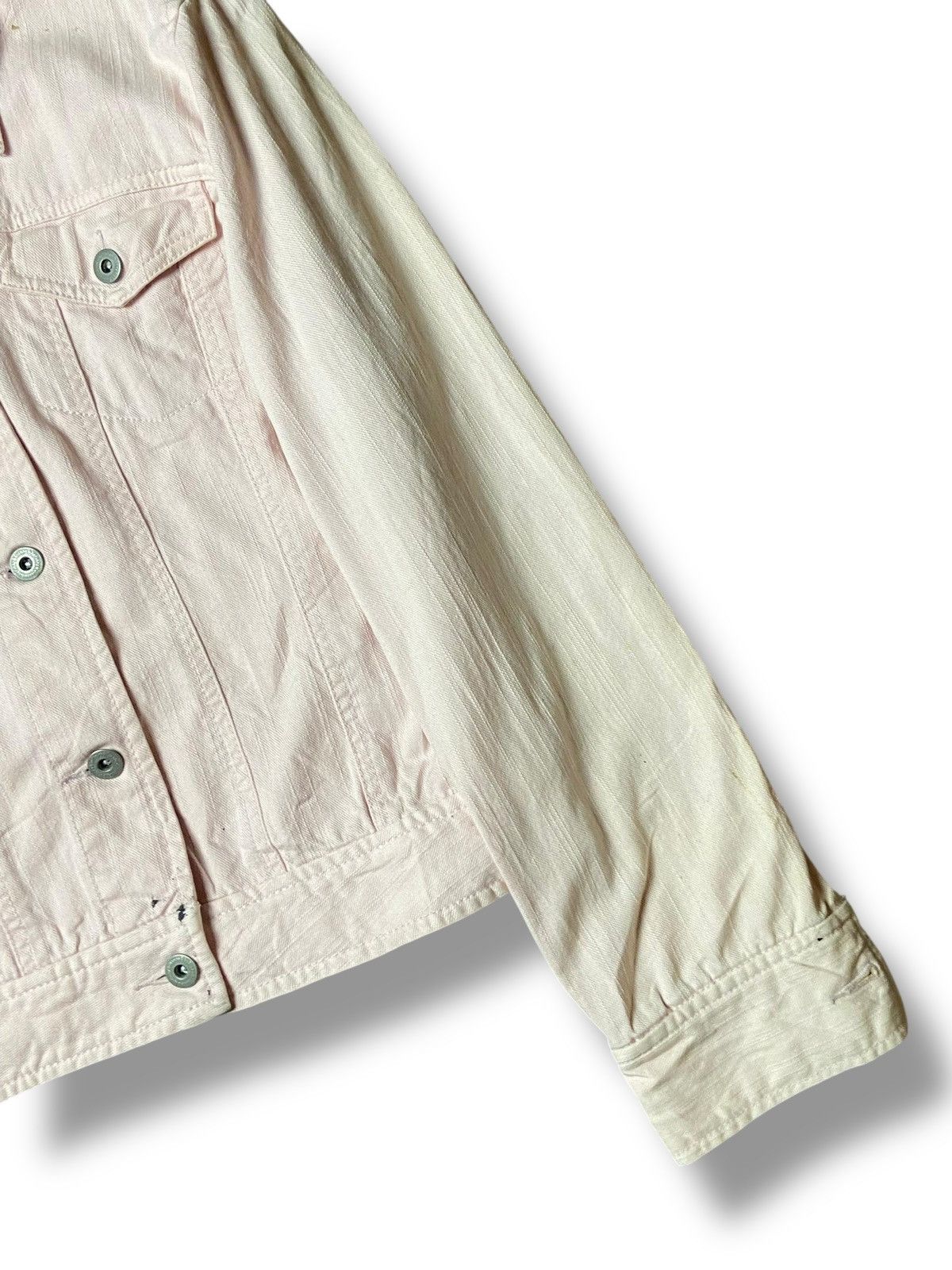 Japanese Brand × Vintage By Pinky&Dianne Crop Denim Jeans Jacket (122) Size US XXS / EU 40 - 4 Thumbnail
