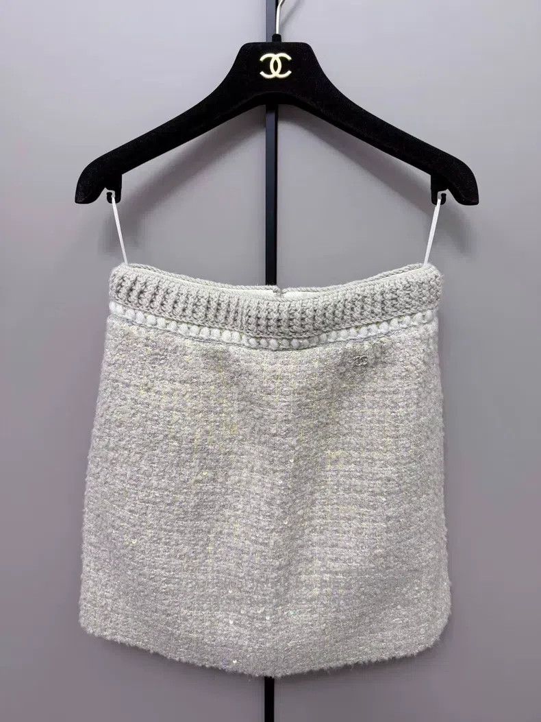 Chanel Chanel 24B tweed skirt Size 24" / US 00 / IT 34 - 3 Thumbnail