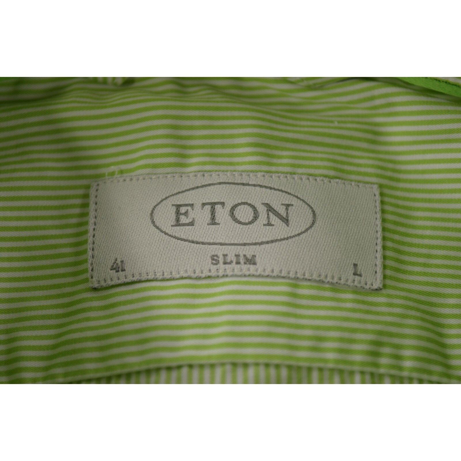 Eton Eton New with tags Shirt Size L US In Green Size US L / EU 52-54 / 3 - 2 Thumbnail