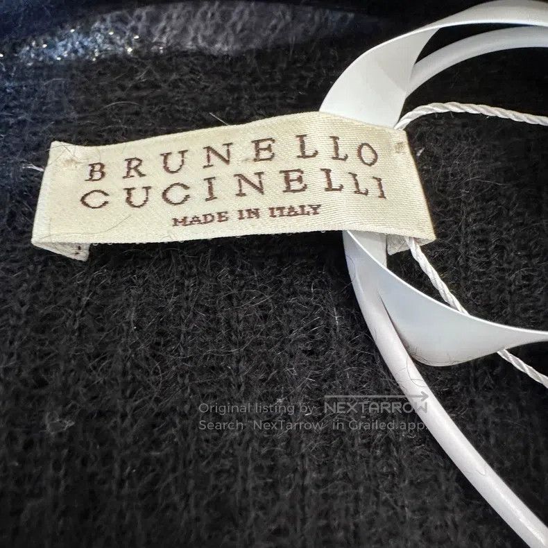 Brunello Cucinelli Brunello Cucinelli Color Block Knit Cardigan Size M / US 6-8 / IT 42-44 - 3 Thumbnail