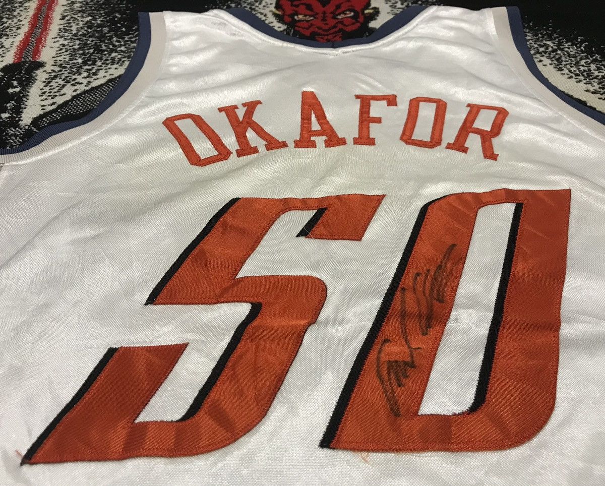 Other 04’ Charlotte Bobcat Emeka Okafor Aut Jersey Signed Reebok Size US L / EU 52-54 / 3 - 10 Thumbnail