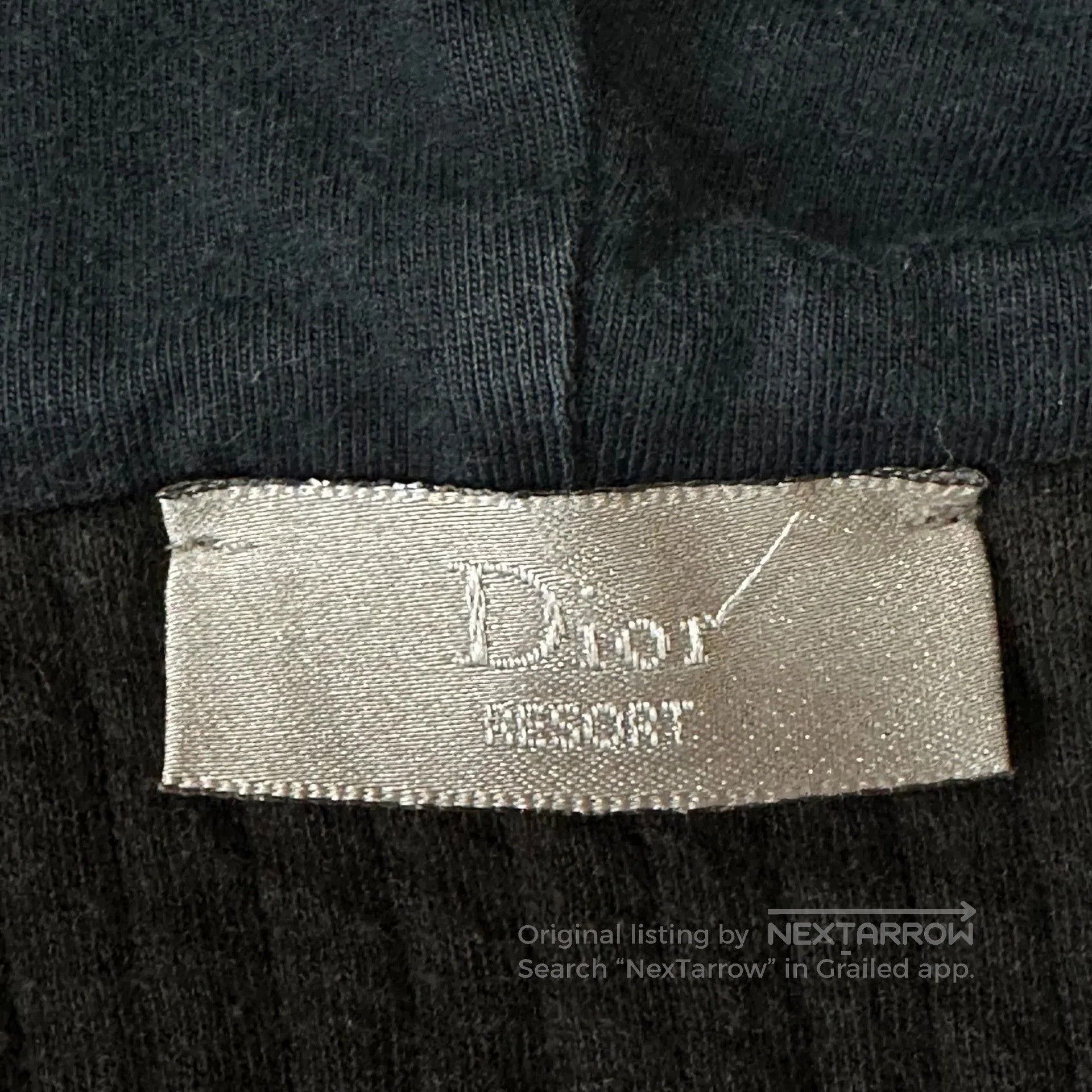 Dior dior black zip wool hoodie jacket. Size US L / EU 52-54 / 3 - 7 Thumbnail
