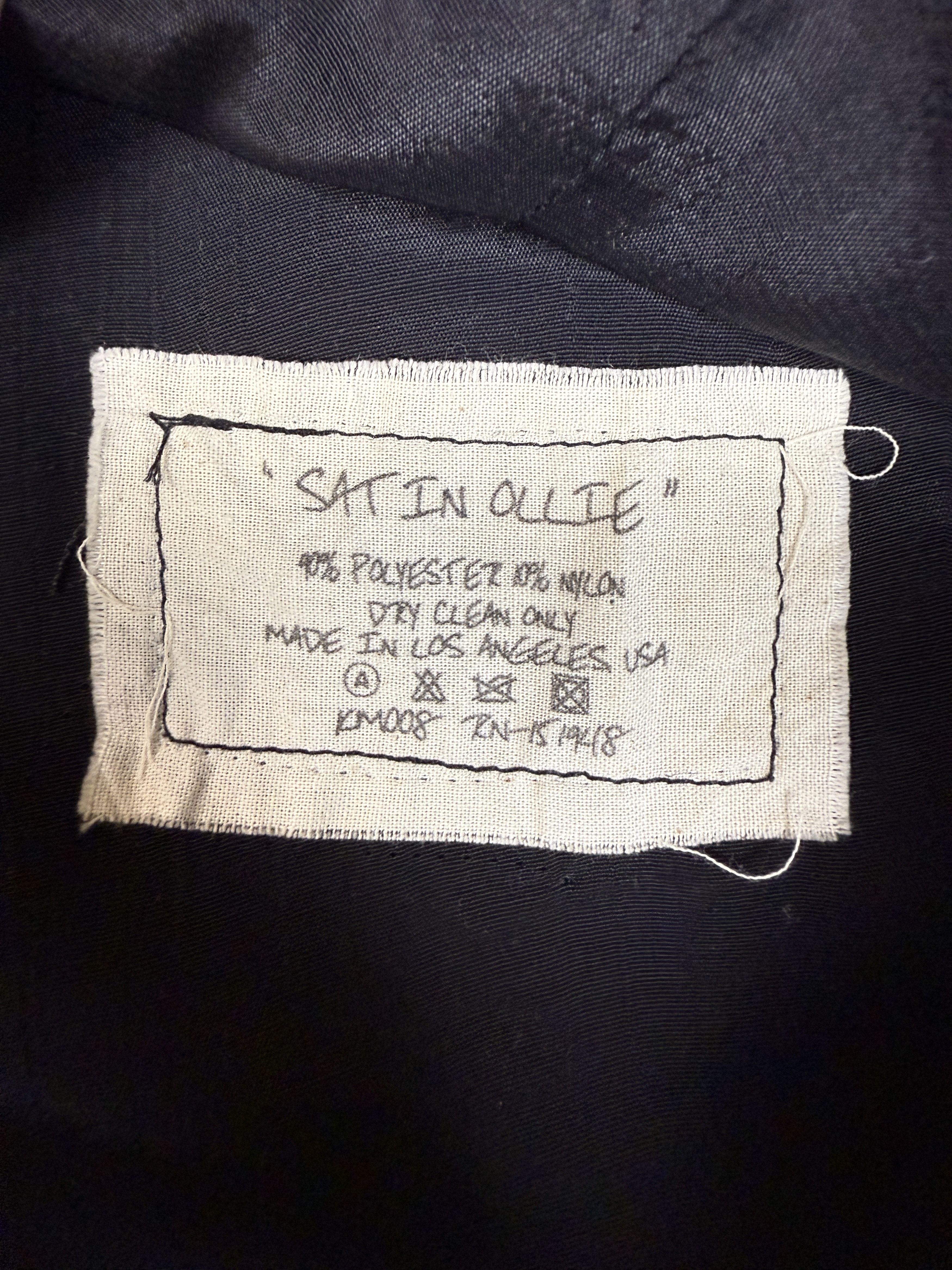 Greg Lauren Greg Lauren Satin Ollie Blazer Jacket Size US M / EU 48-50 / 2 - 4 Thumbnail