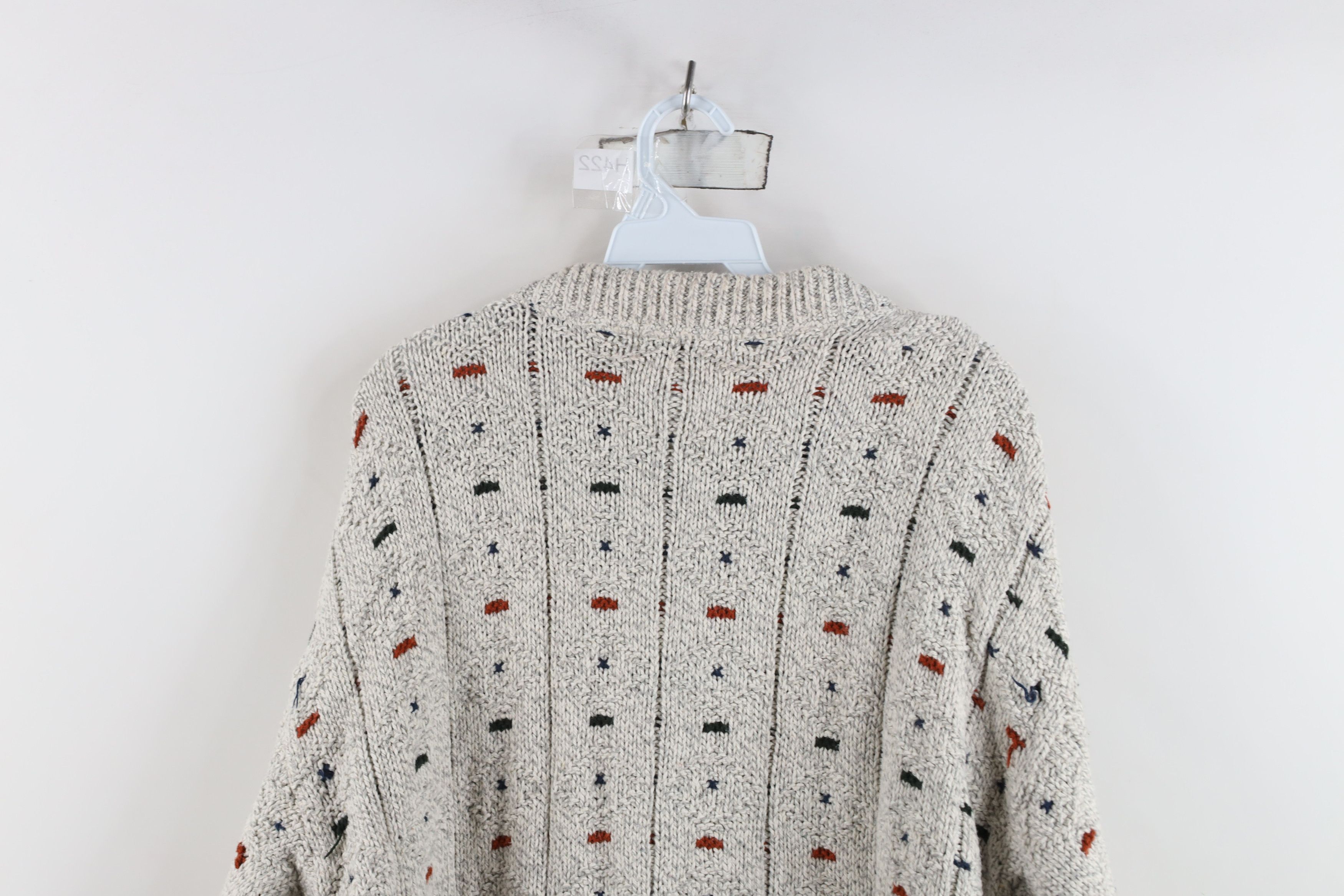 Vintage Vintage 90s Streetwear Chunky Ribbed Knit Sweater USA Size US M / EU 48-50 / 2 - 13 Thumbnail