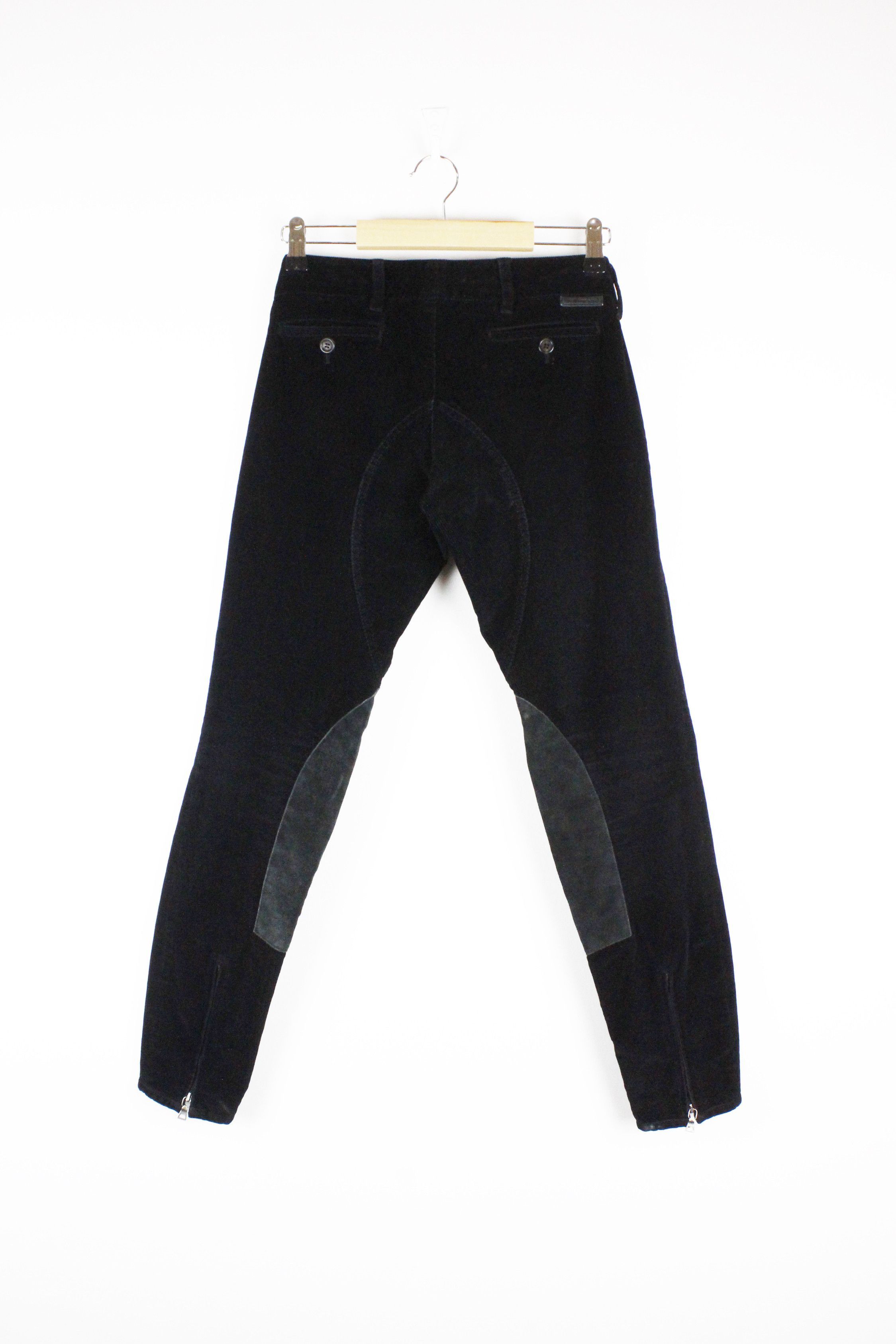 Prada Prada Logo Corduroy Velvet Leather Applique Track Pants Size 27" / US 4 / IT 40 - 5 Thumbnail