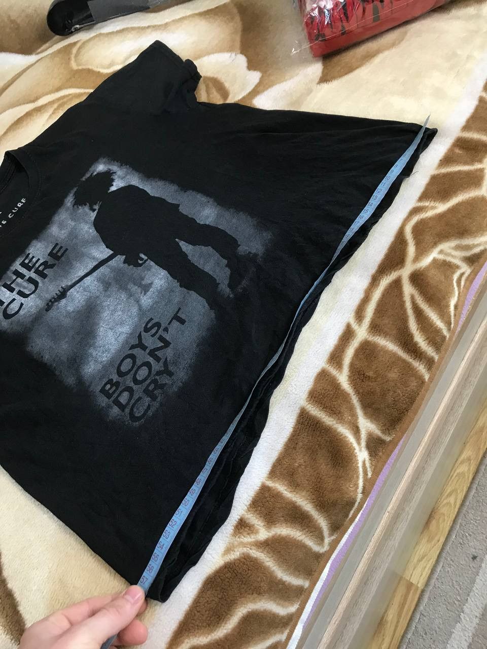 Band Tees 🔥 The Cure Boys Don’t Cry Band Oversized T-shirt Tee Punk Size US L / EU 52-54 / 3 - 9 Thumbnail